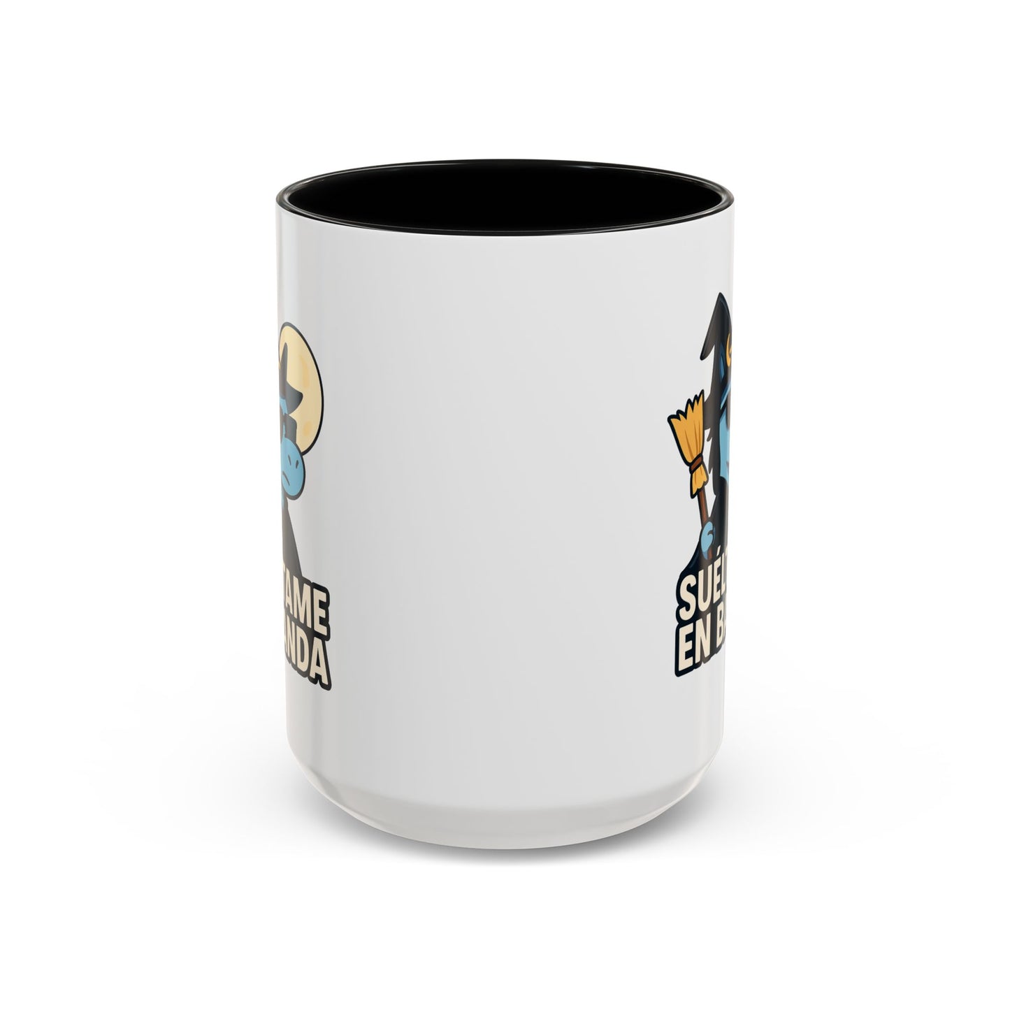 DO - Taza Cerámica 🧹Suéltame en Banda (Edición Bruja Fría y Lejana)