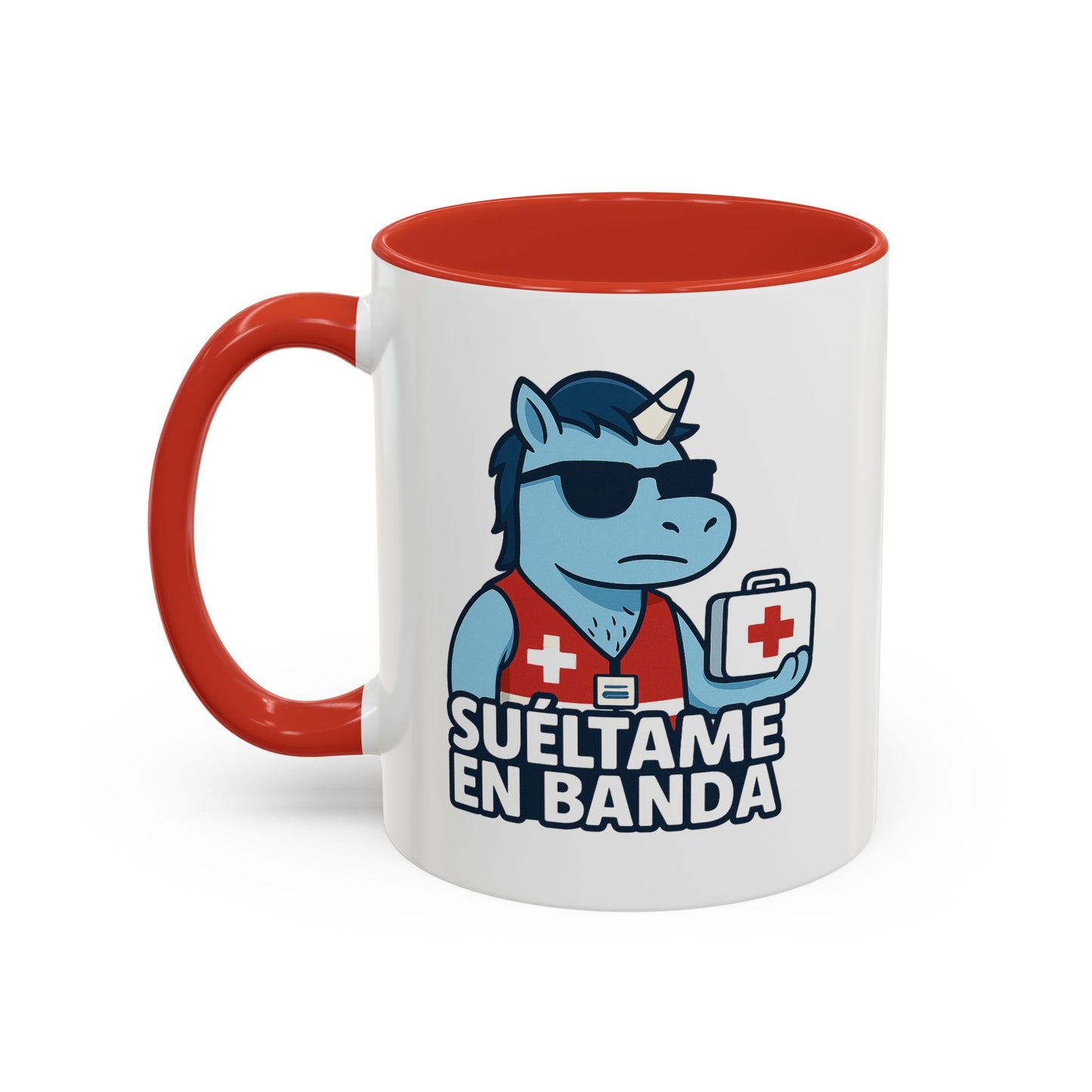 DO - Taza Cerámica - Suéltame en Banda: Humanitario Cruz roja