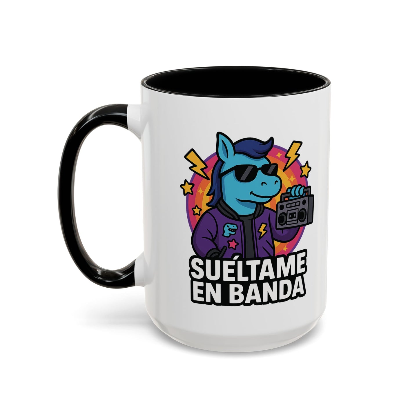 DO - Taza Cerámica 📻 Suéltame en Banda (Reset BoomBox)