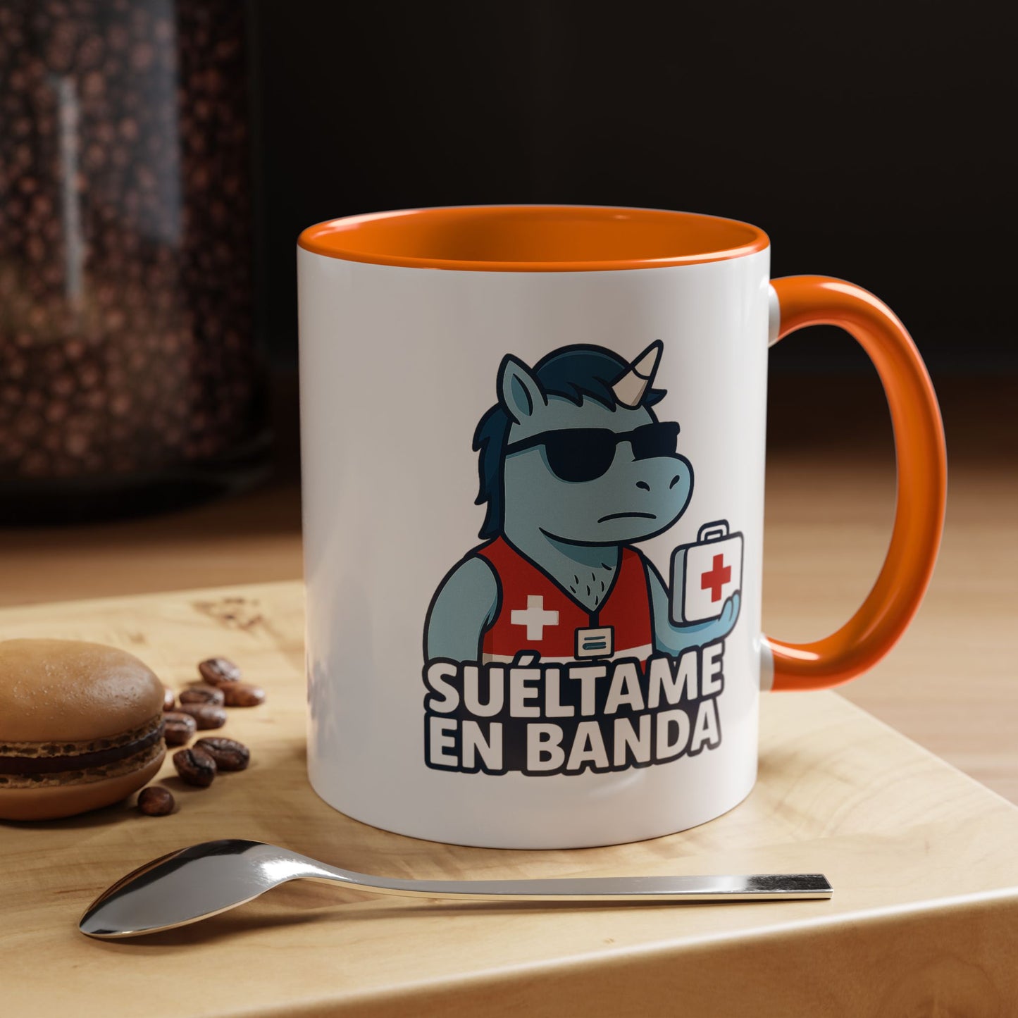 DO - Taza Cerámica - Suéltame en Banda: Humanitario Cruz roja