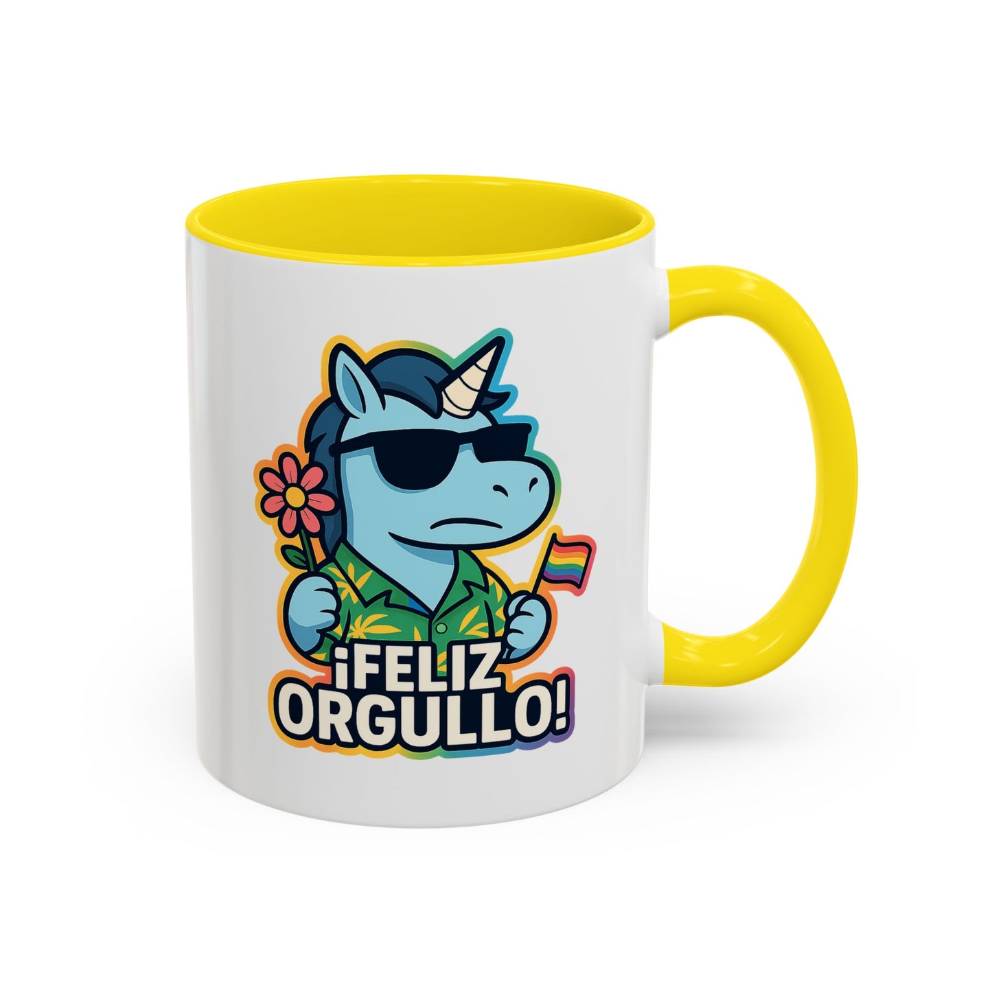DO - Taza Cerámica - Suéltame en Banda Feliz Orgullo Edition