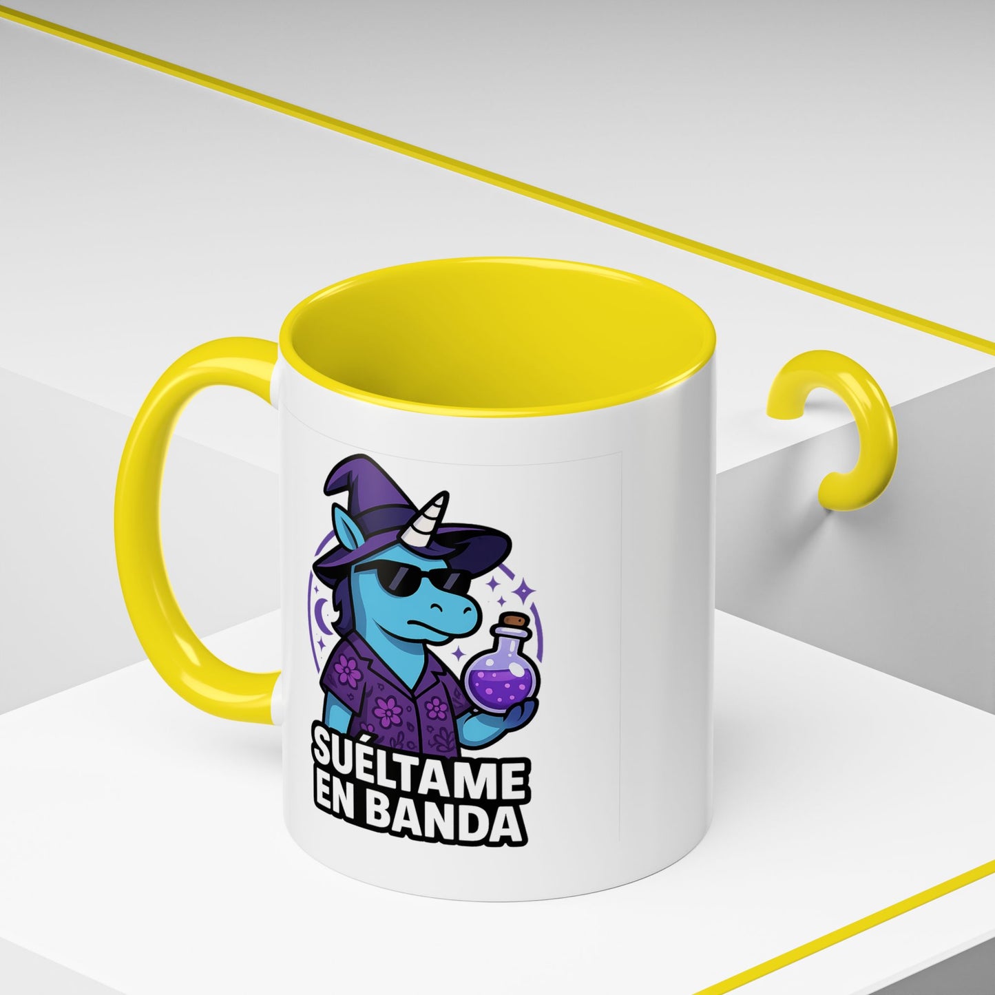 DO - Taza Cerámica 🔮 Suéltame en Banda (Edición Bruja Pasiva-Aggresiva)