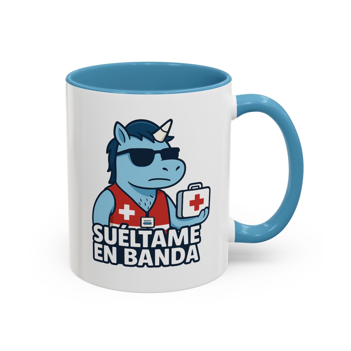 DO - Taza Cerámica - Suéltame en Banda: Humanitario Cruz roja