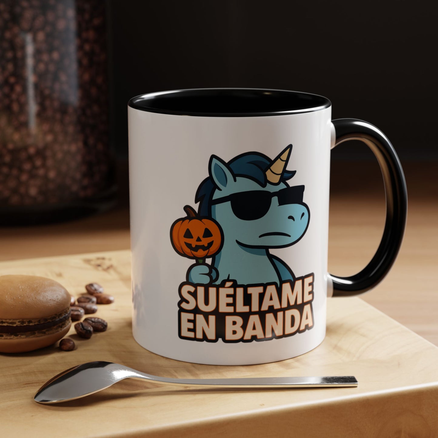 DO - Taza cerĆ”mica - š SuĆ©ltame en Banda (Edición Halloween)