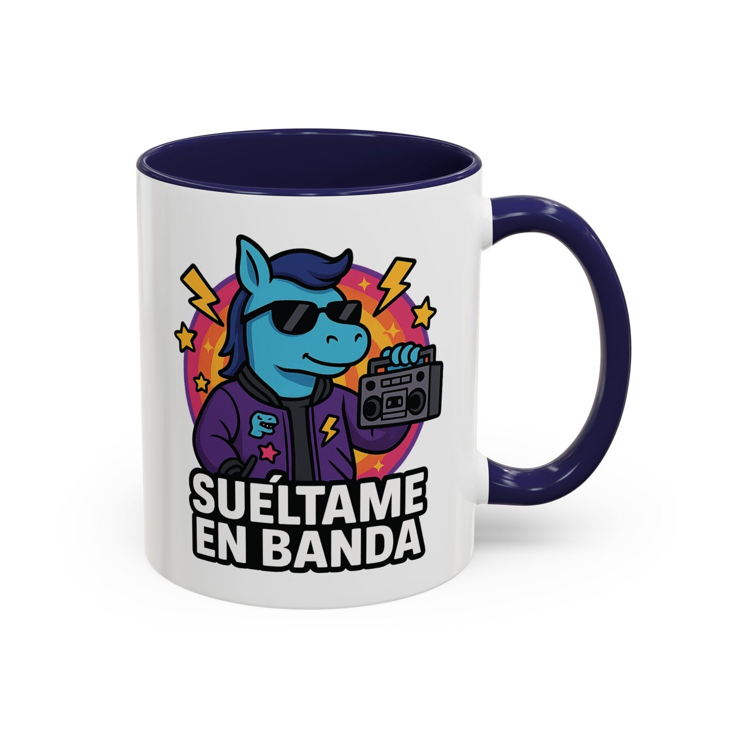 DO - Taza Cerámica 📻 Suéltame en Banda (Reset BoomBox)