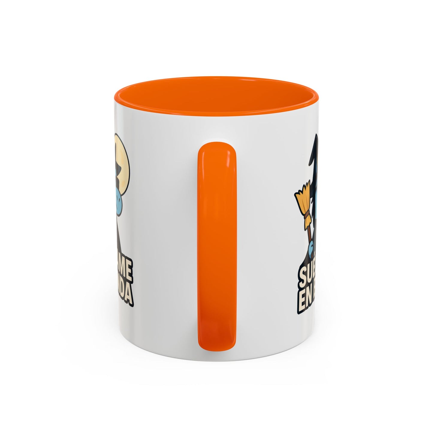 DO - Taza Cerámica 🧹Suéltame en Banda (Edición Bruja Fría y Lejana)