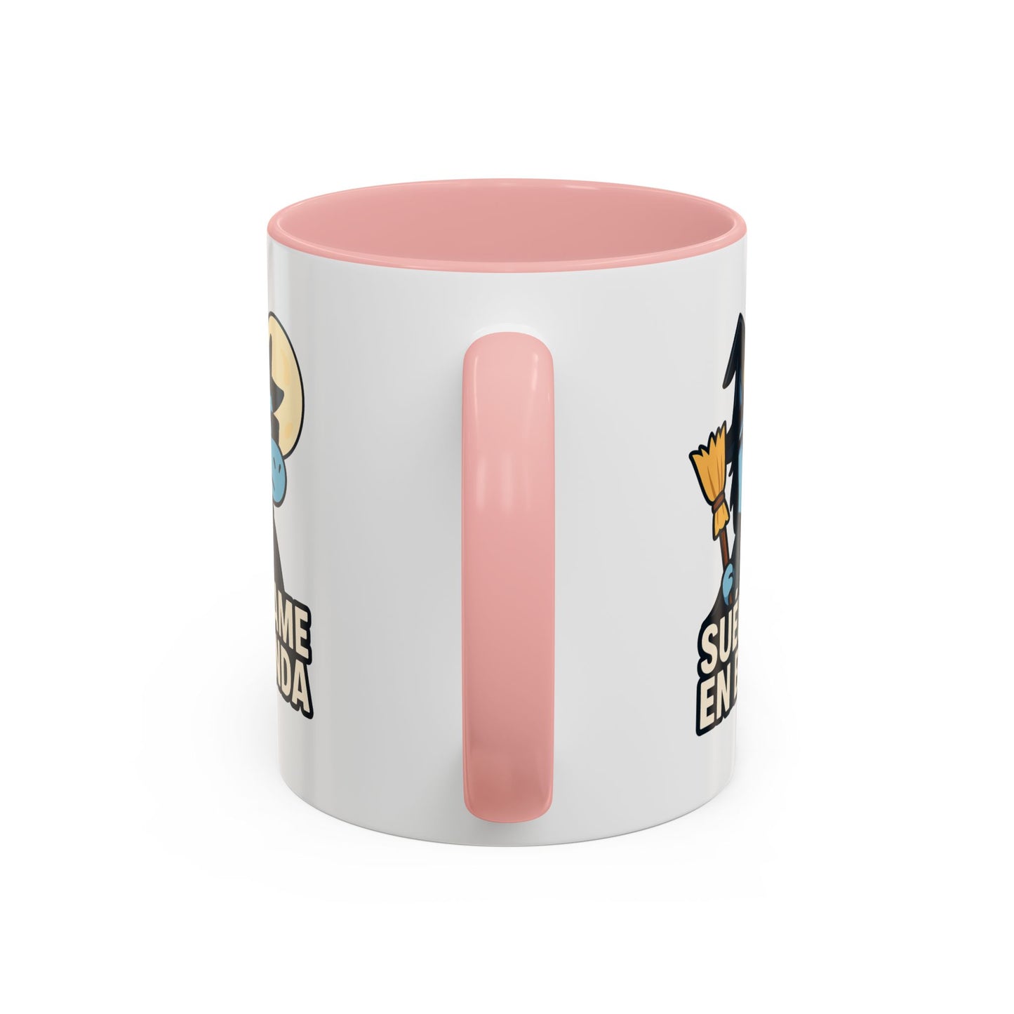 DO - Taza Cerámica 🧹Suéltame en Banda (Edición Bruja Fría y Lejana)