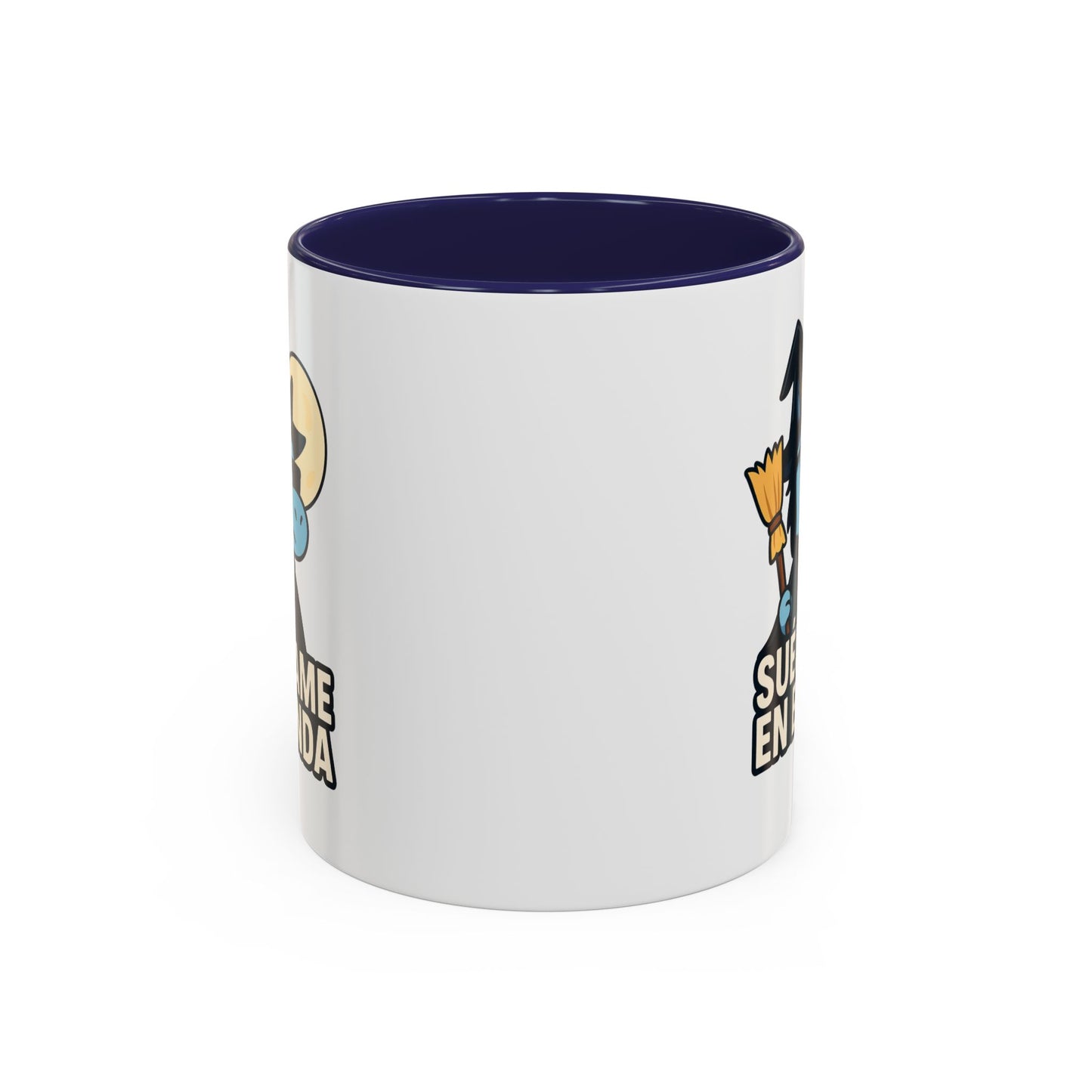 DO - Taza Cerámica 🧹Suéltame en Banda (Edición Bruja Fría y Lejana)