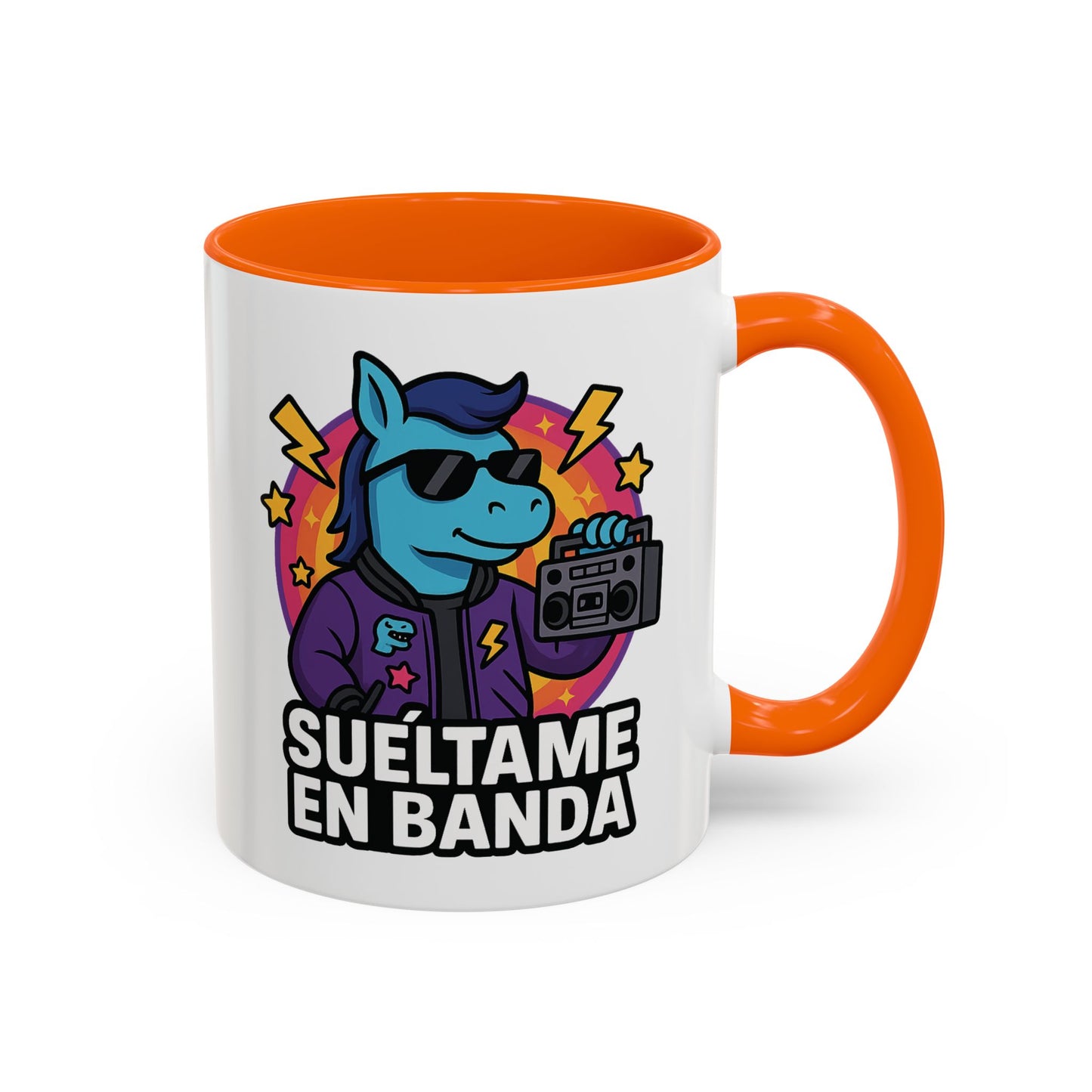 DO - Taza Cerámica 📻 Suéltame en Banda (Reset BoomBox)