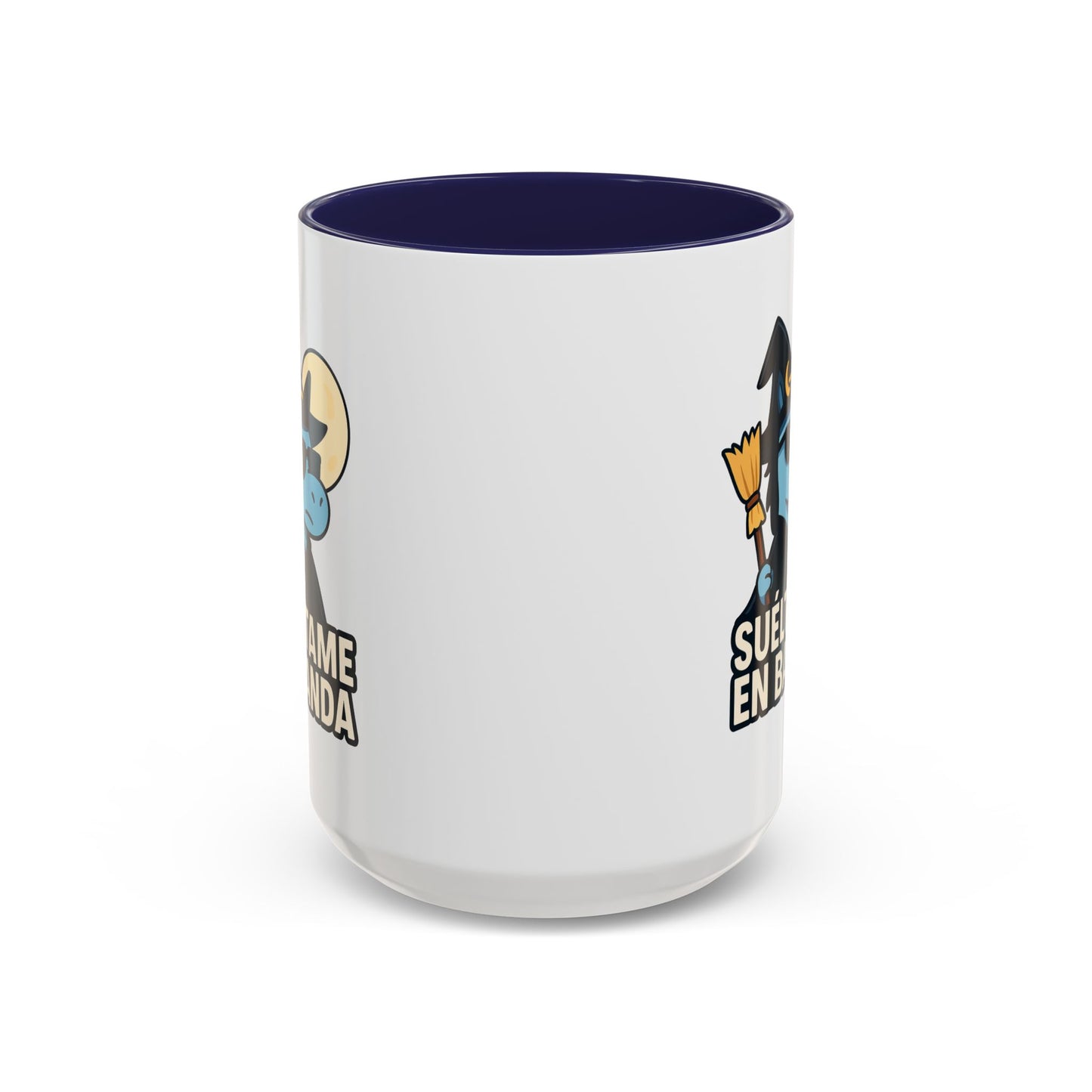 DO - Taza Cerámica 🧹Suéltame en Banda (Edición Bruja Fría y Lejana)