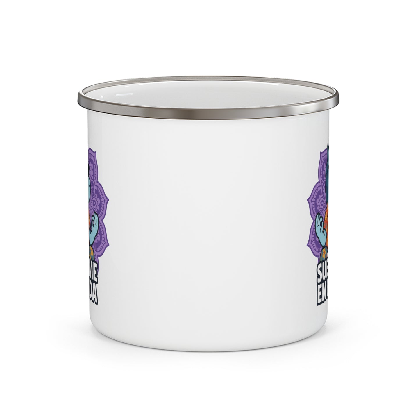DO - Taza metálica - 🧘🏽♂️ Suéltame en Banda (Edición Mandala)