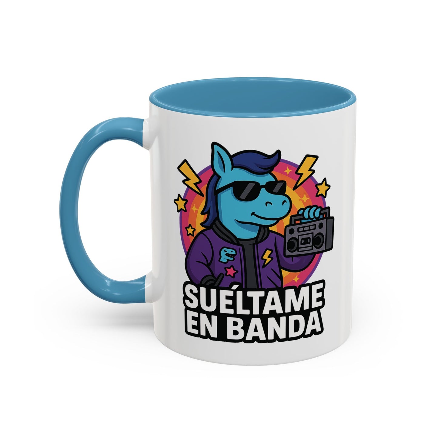 DO - Taza Cerámica 📻 Suéltame en Banda (Reset BoomBox)