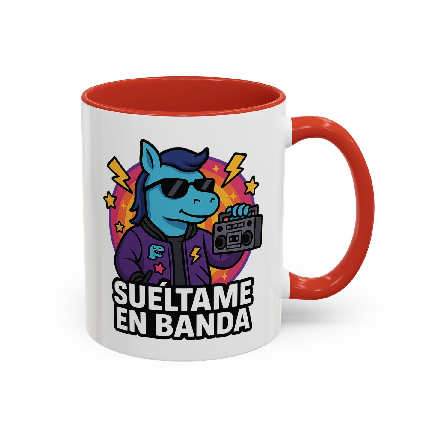 DO - Taza Cerámica 📻 Suéltame en Banda (Reset BoomBox)