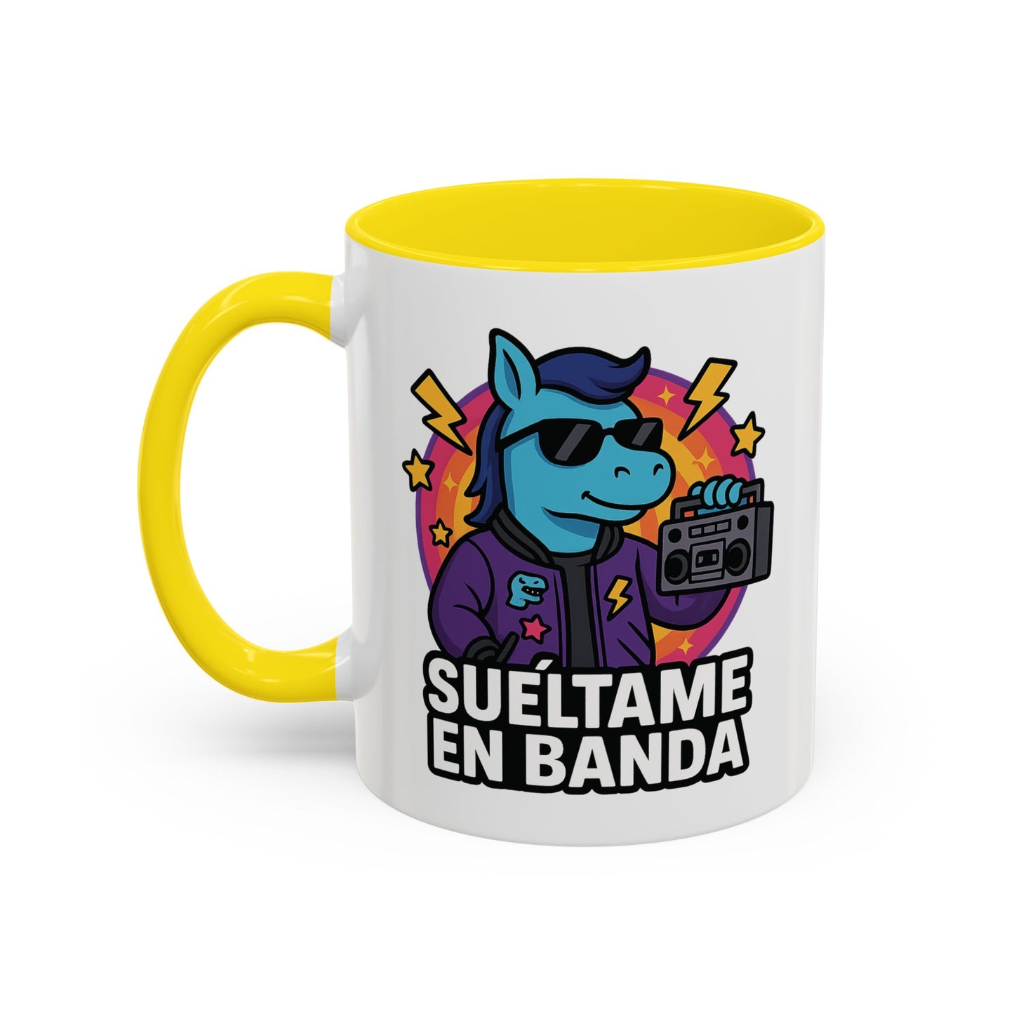 DO - Taza Cerámica 📻 Suéltame en Banda (Reset BoomBox)
