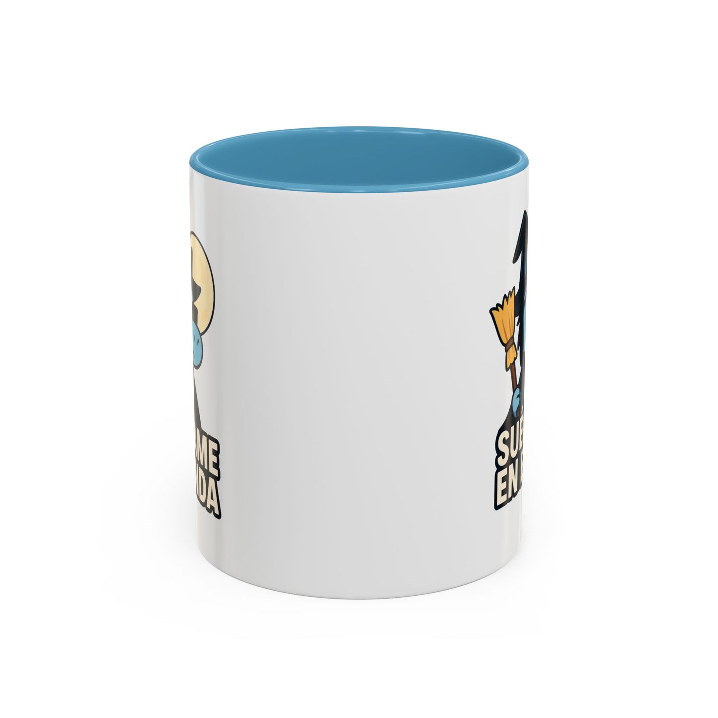DO - Taza Cerámica 🧹Suéltame en Banda (Edición Bruja Fría y Lejana)