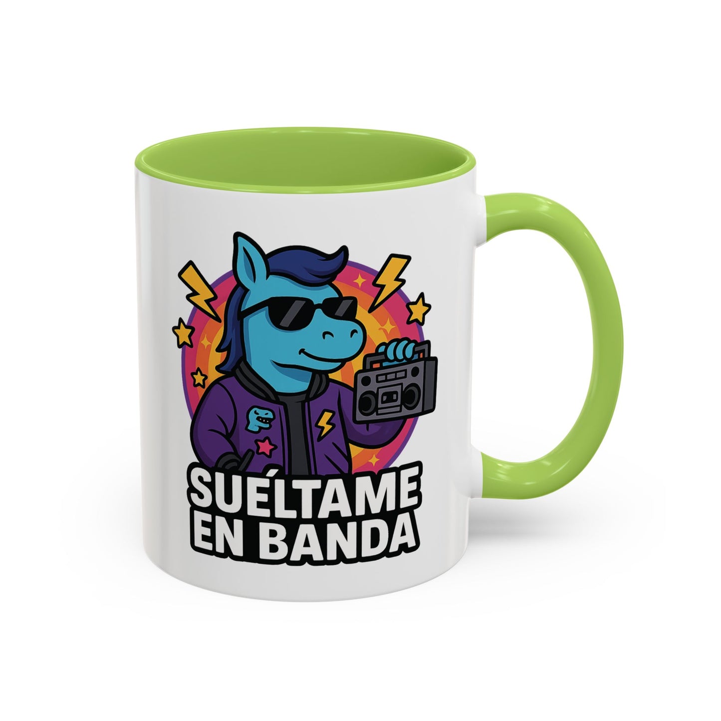 DO - Taza Cerámica 📻 Suéltame en Banda (Reset BoomBox)
