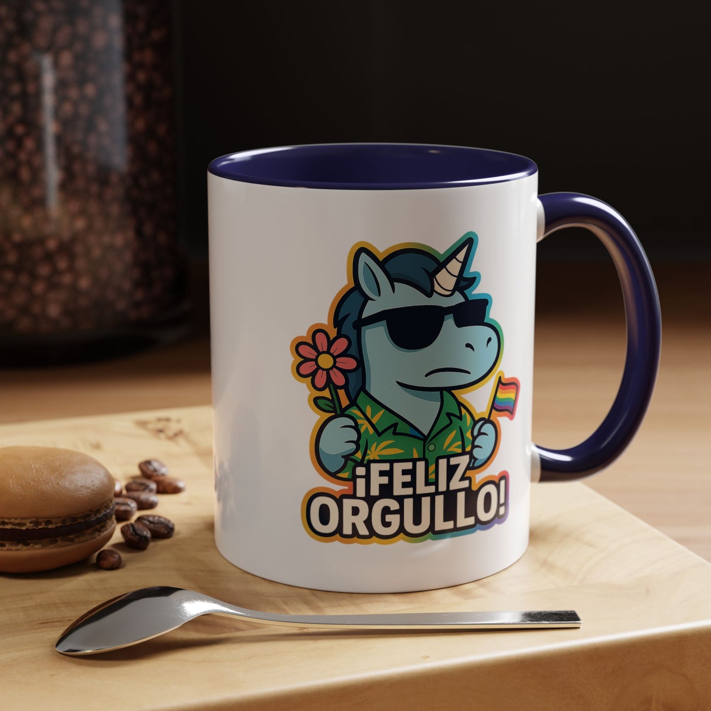 DO - Taza Cerámica - Suéltame en Banda Feliz Orgullo Edition