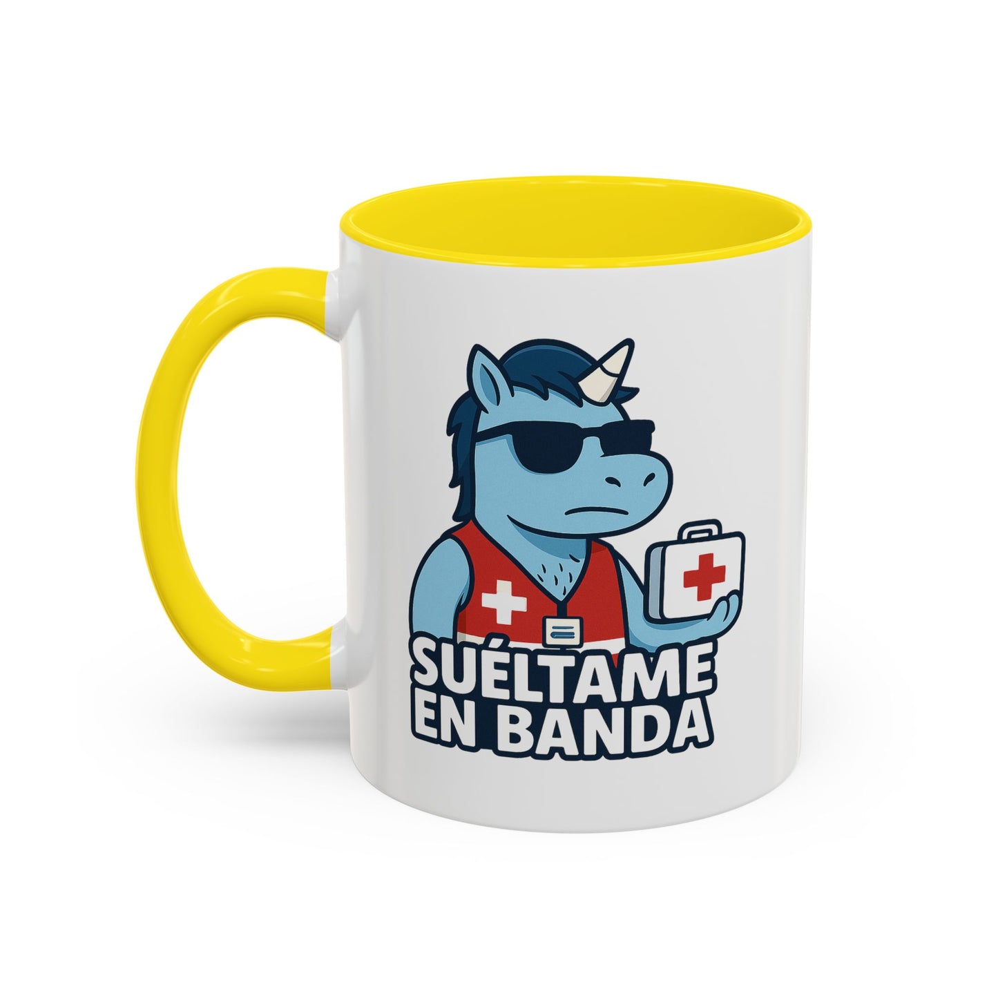 DO - Taza Cerámica - Suéltame en Banda: Humanitario Cruz roja