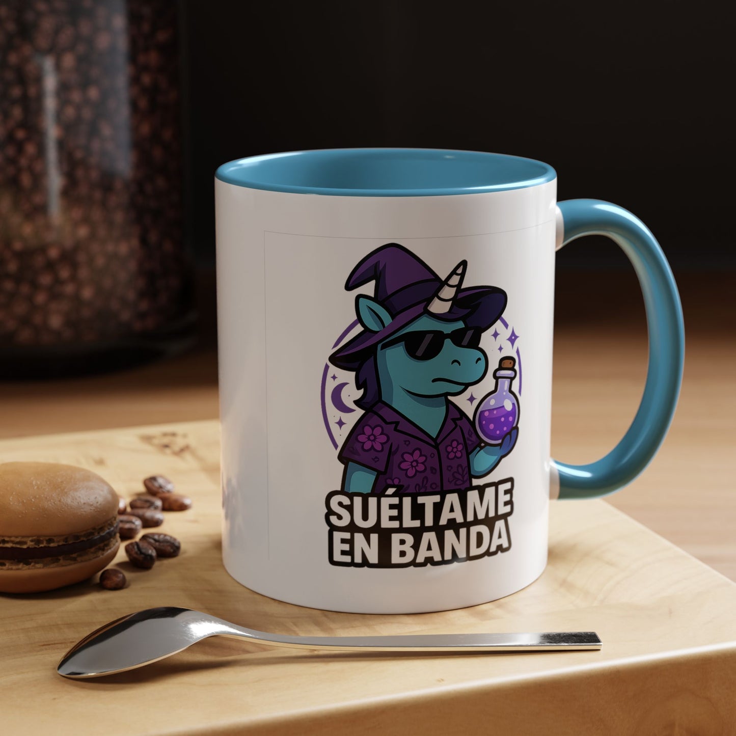 DO - Taza Cerámica 🔮 Suéltame en Banda (Edición Bruja Pasiva-Aggresiva)