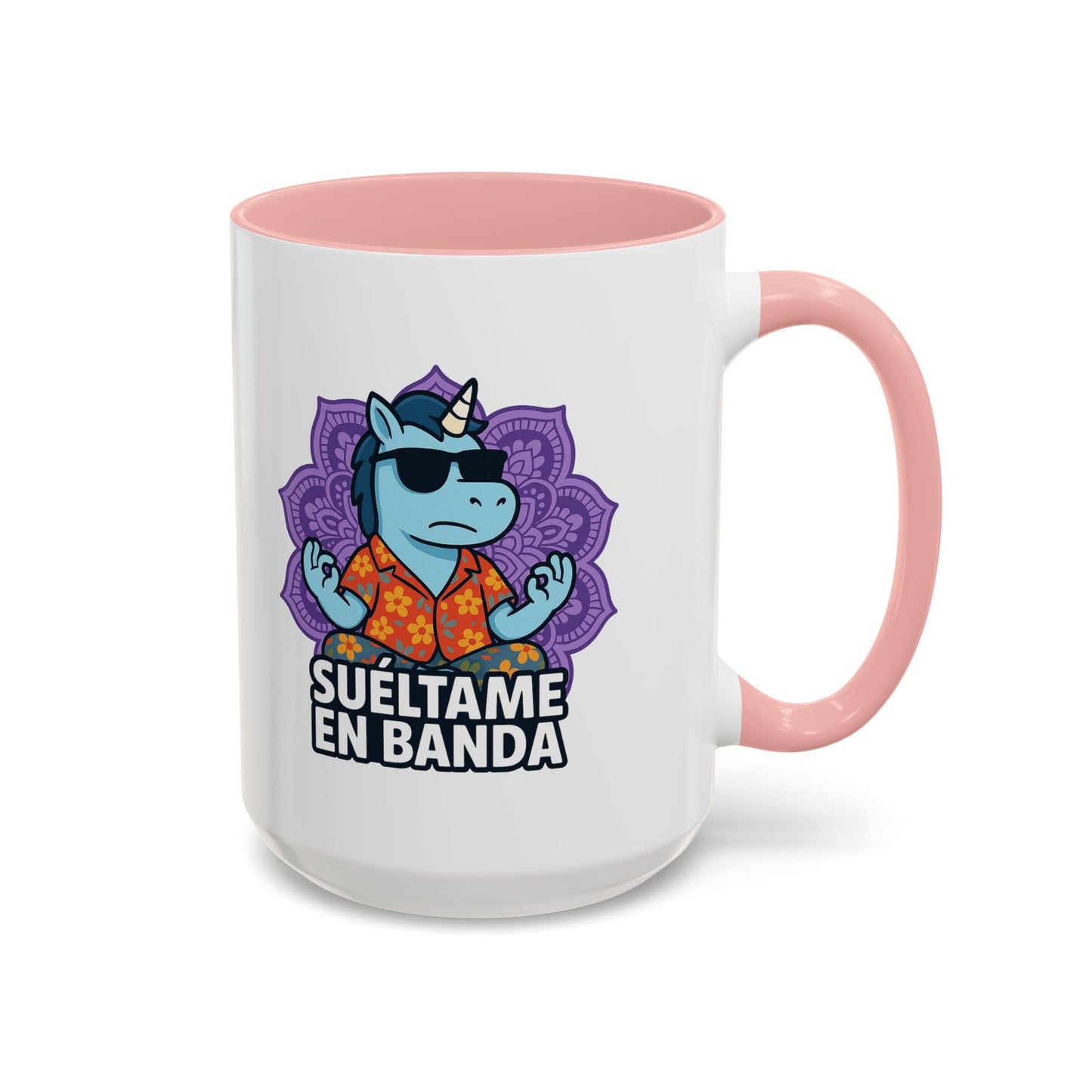 DO - Taza Cerámica🧘🏽♂️ Suéltame en Banda (Edición Mandala)