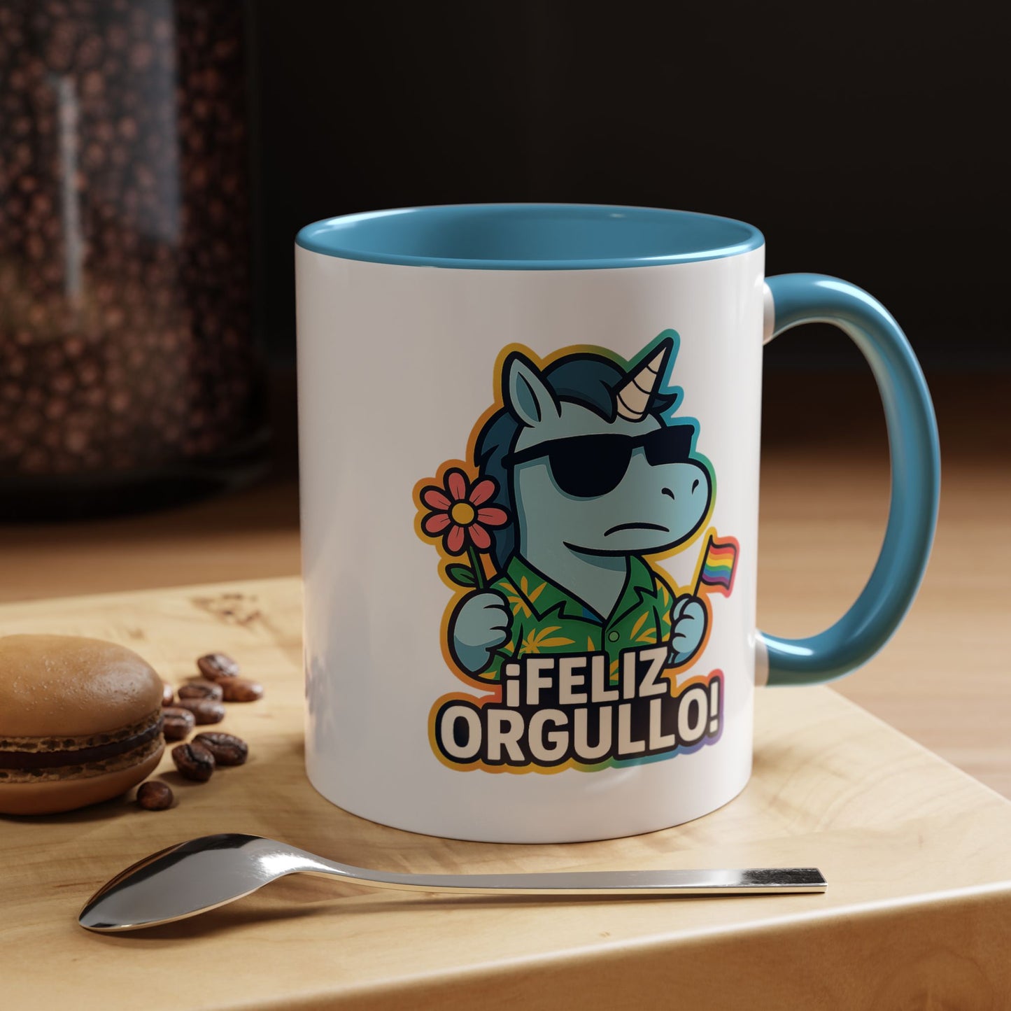 DO - Taza Cerámica - Suéltame en Banda Feliz Orgullo Edition