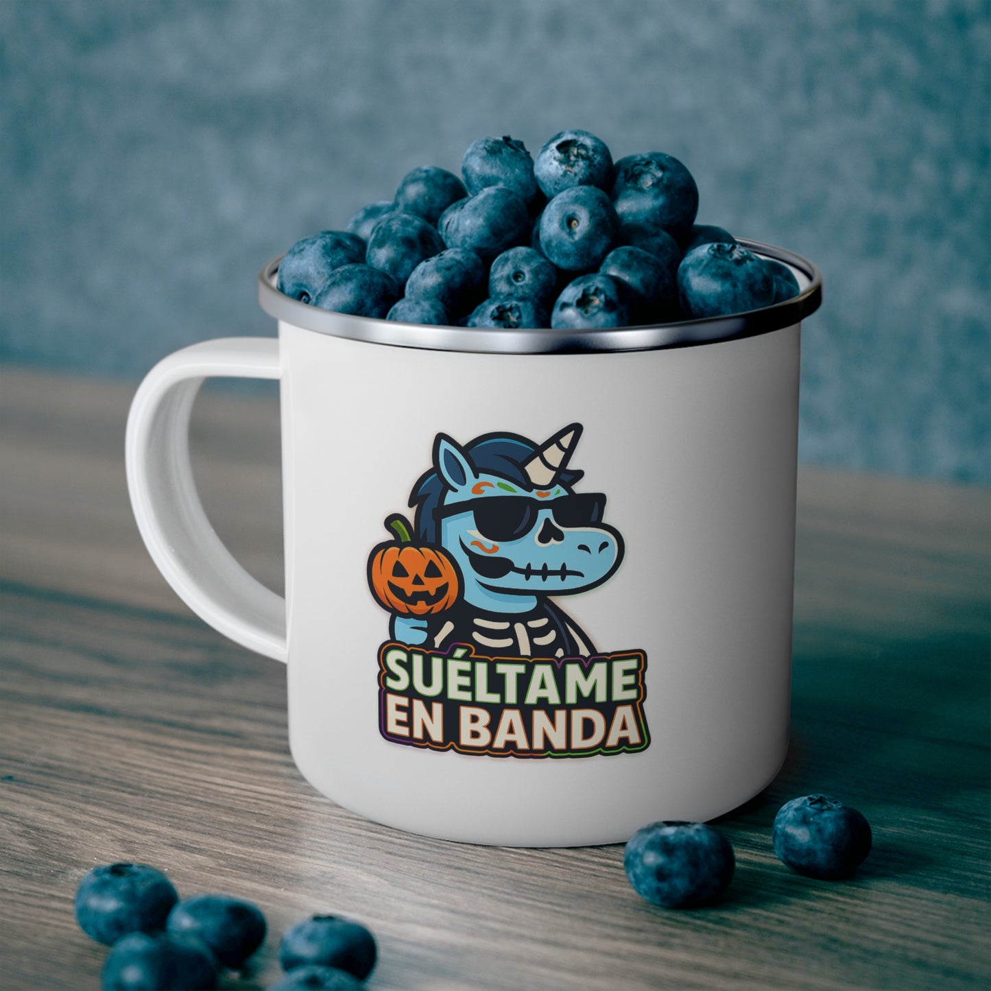 DO - Taza metálica - 🎃 Suéltame en Banda (Edición Halloween)