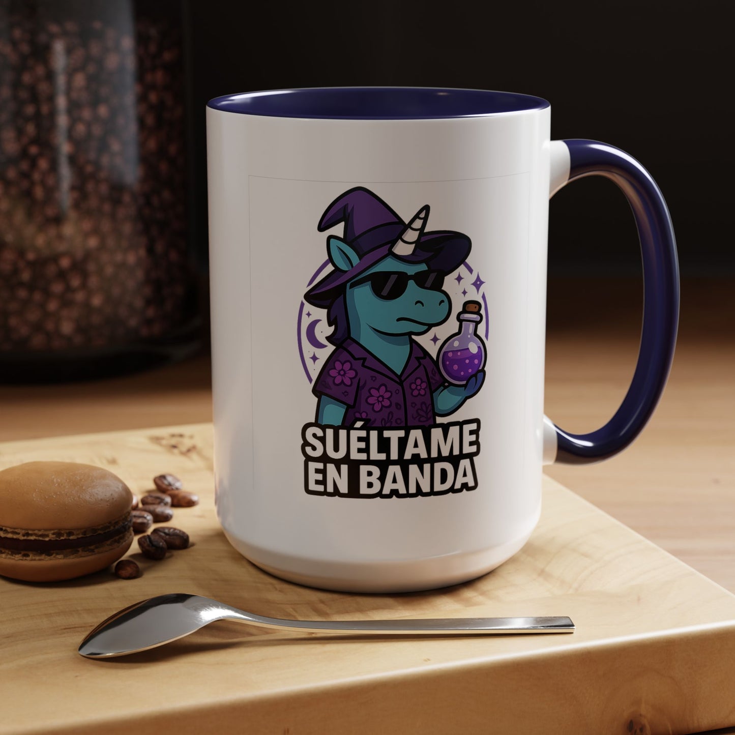DO - Taza Cerámica 🔮 Suéltame en Banda (Edición Bruja Pasiva-Aggresiva)