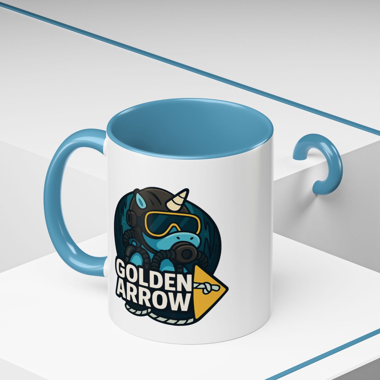 DO - Taza Cerámica💥Golden Arrow (Edición Cueva Submarina)