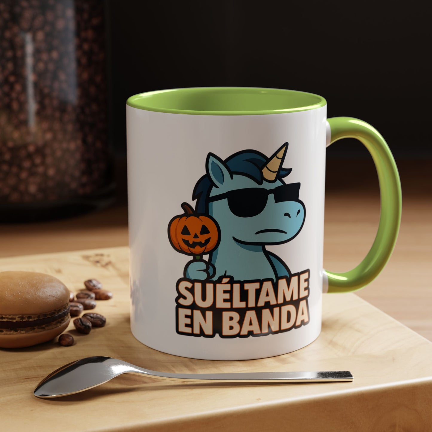 DO - Taza cerĆ”mica - š SuĆ©ltame en Banda (Edición Halloween)
