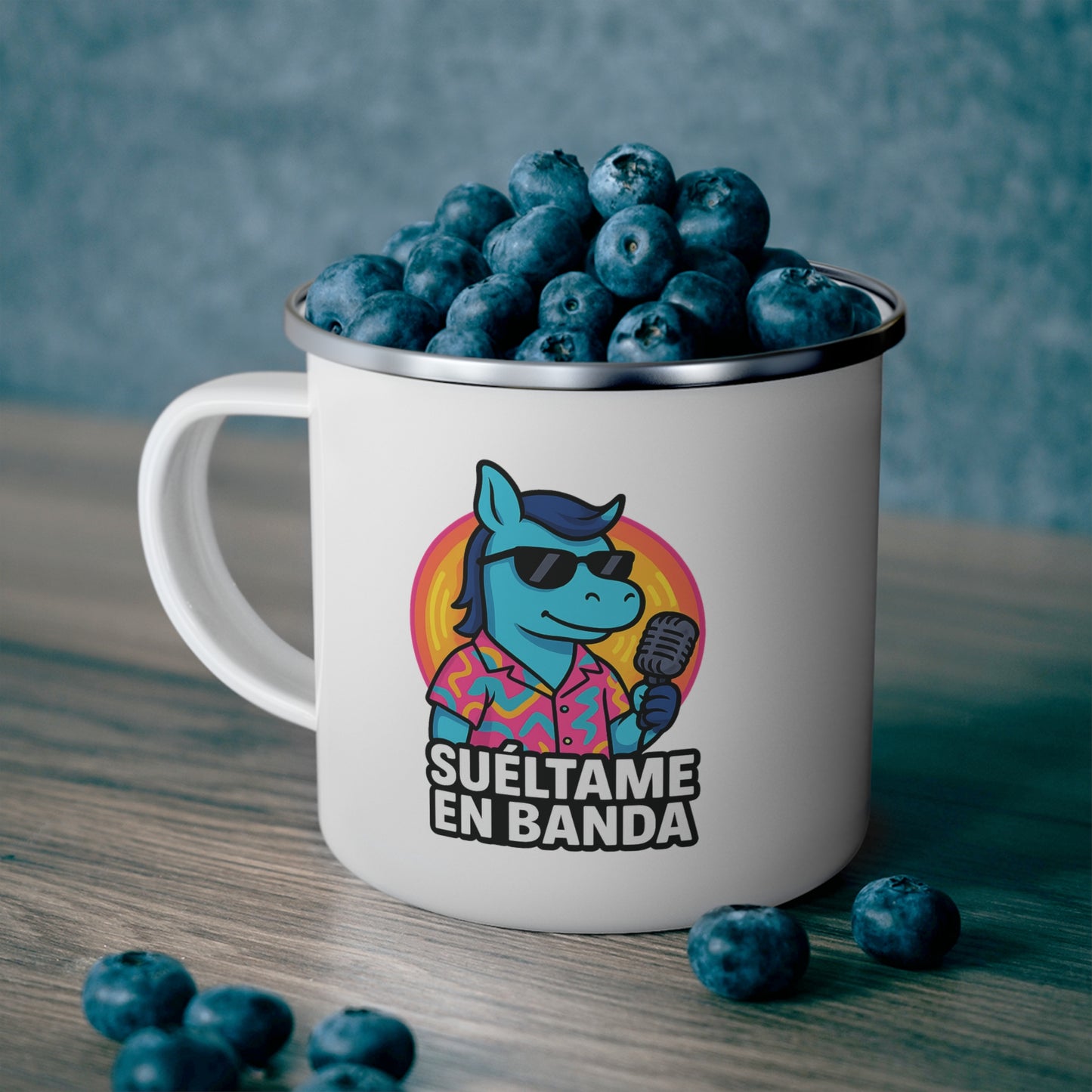 DO - Taza metálica - 🎙️ Suéltame en Banda (Reset Retro Mic)