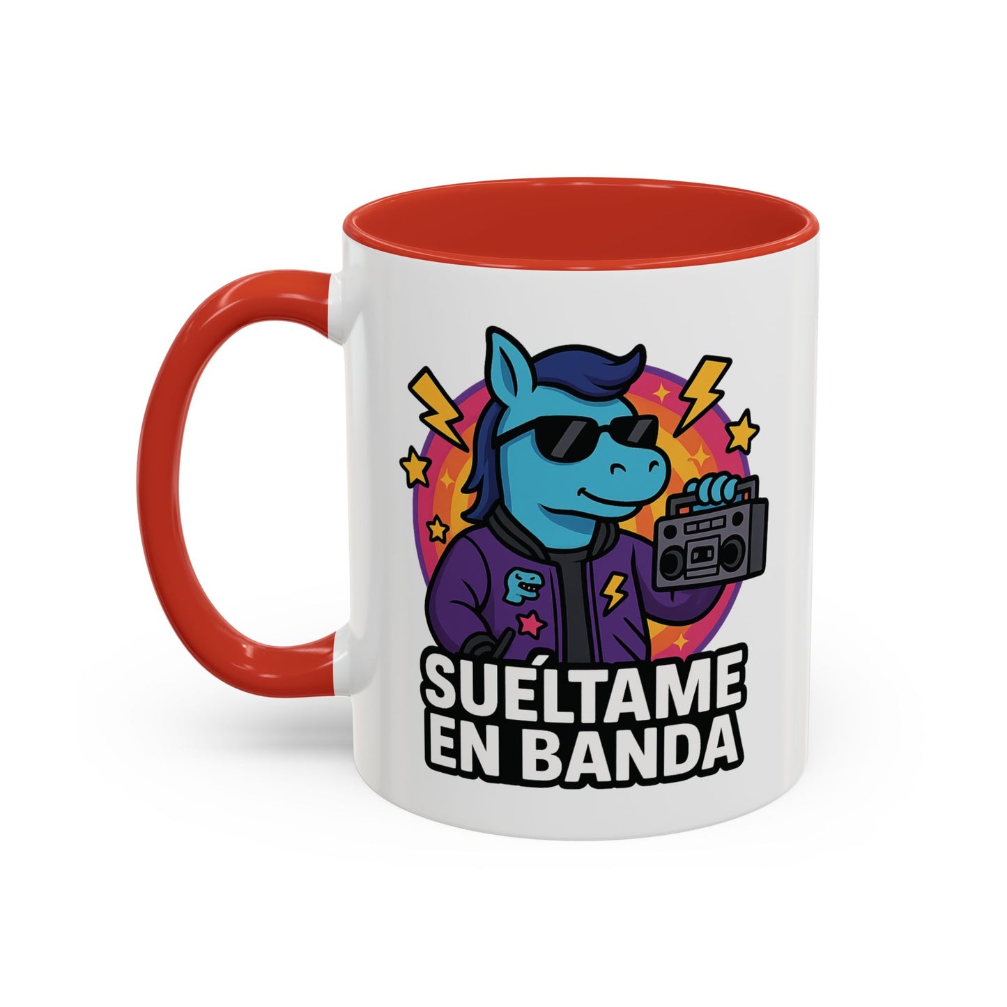 DO - Taza Cerámica 📻 Suéltame en Banda (Reset BoomBox)