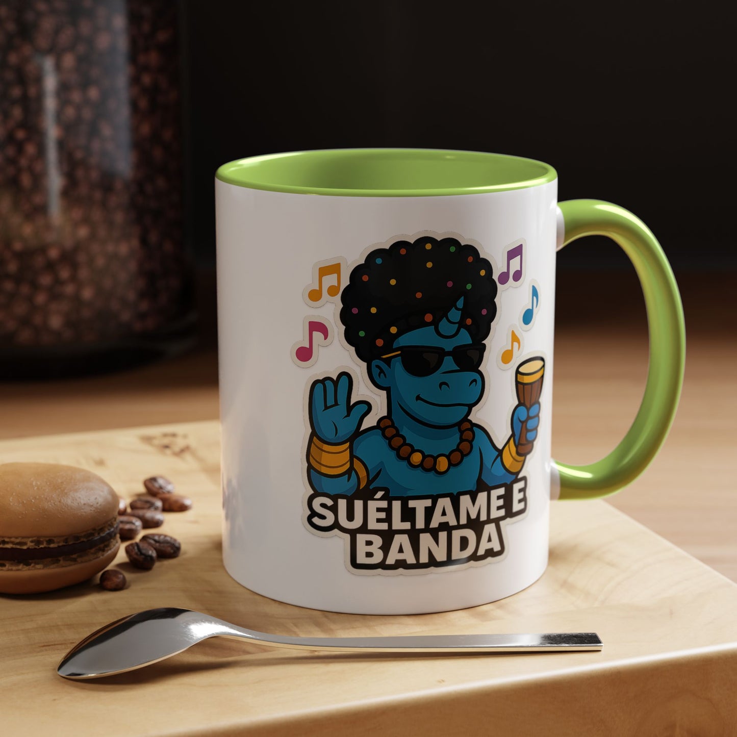 DO - Taza Cerámica - Suéltame en Banda: Deidad del Ritmo y la Danza