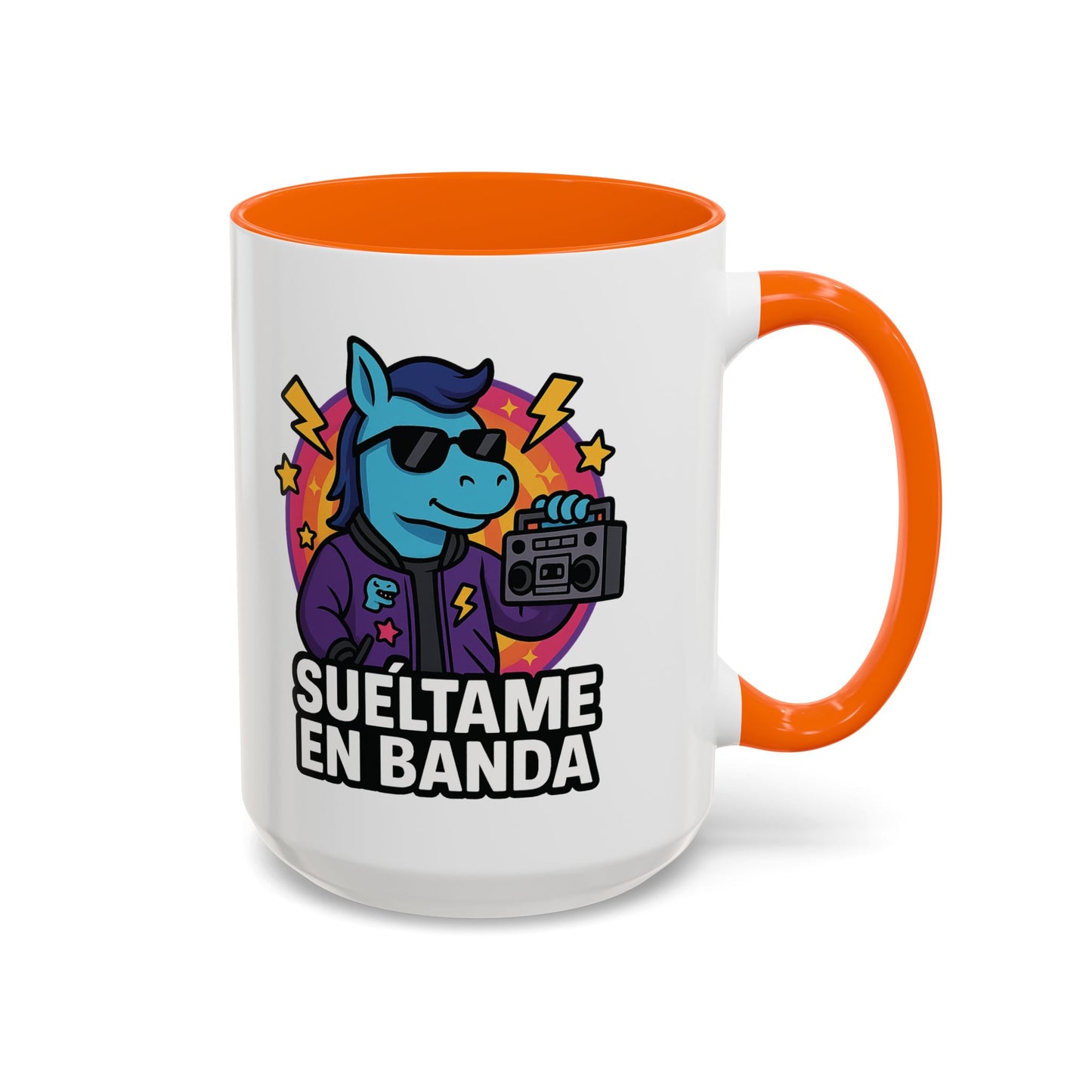 DO - Taza Cerámica 📻 Suéltame en Banda (Reset BoomBox)