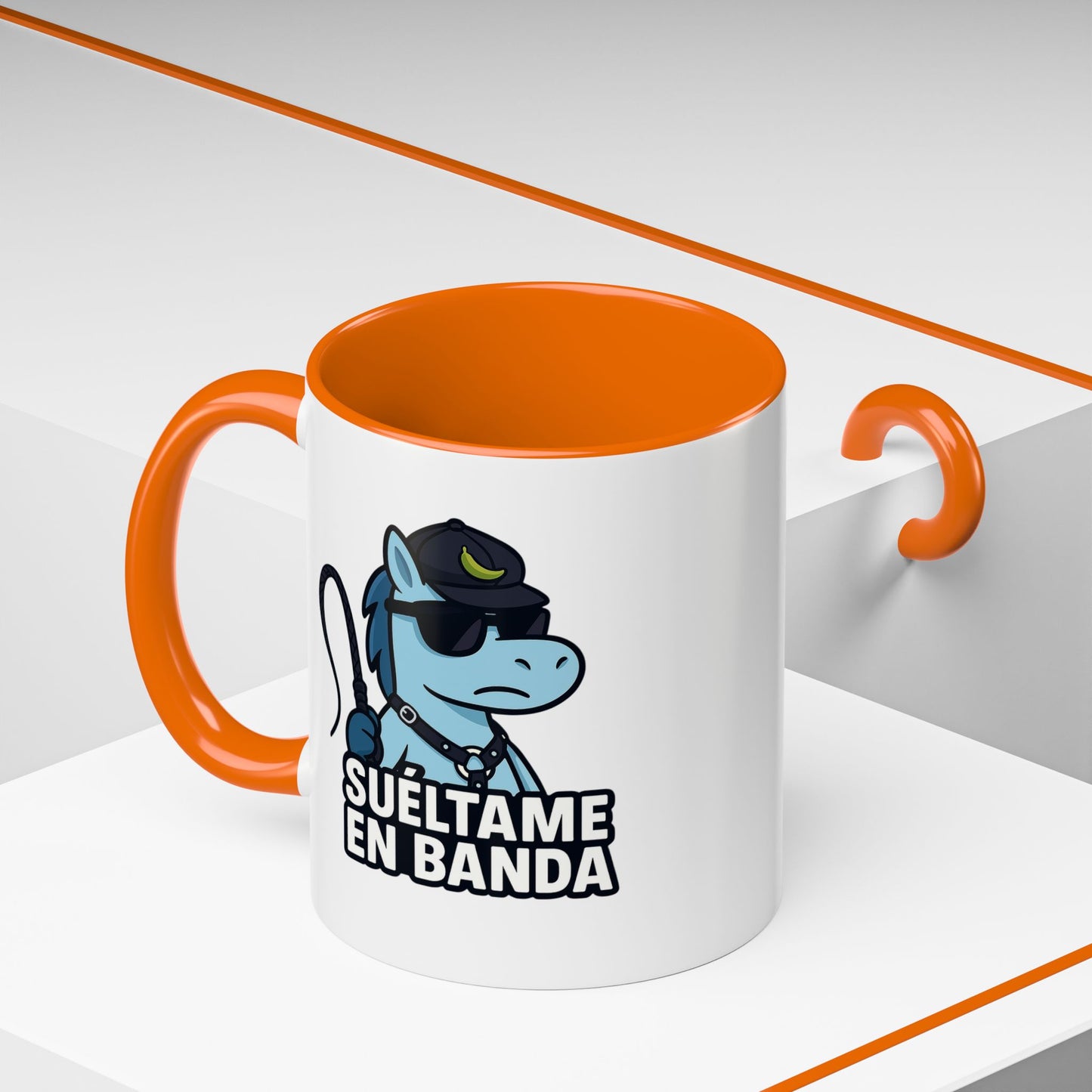 DO - Taza Cerámica - Suéltame en Banda: Cuero