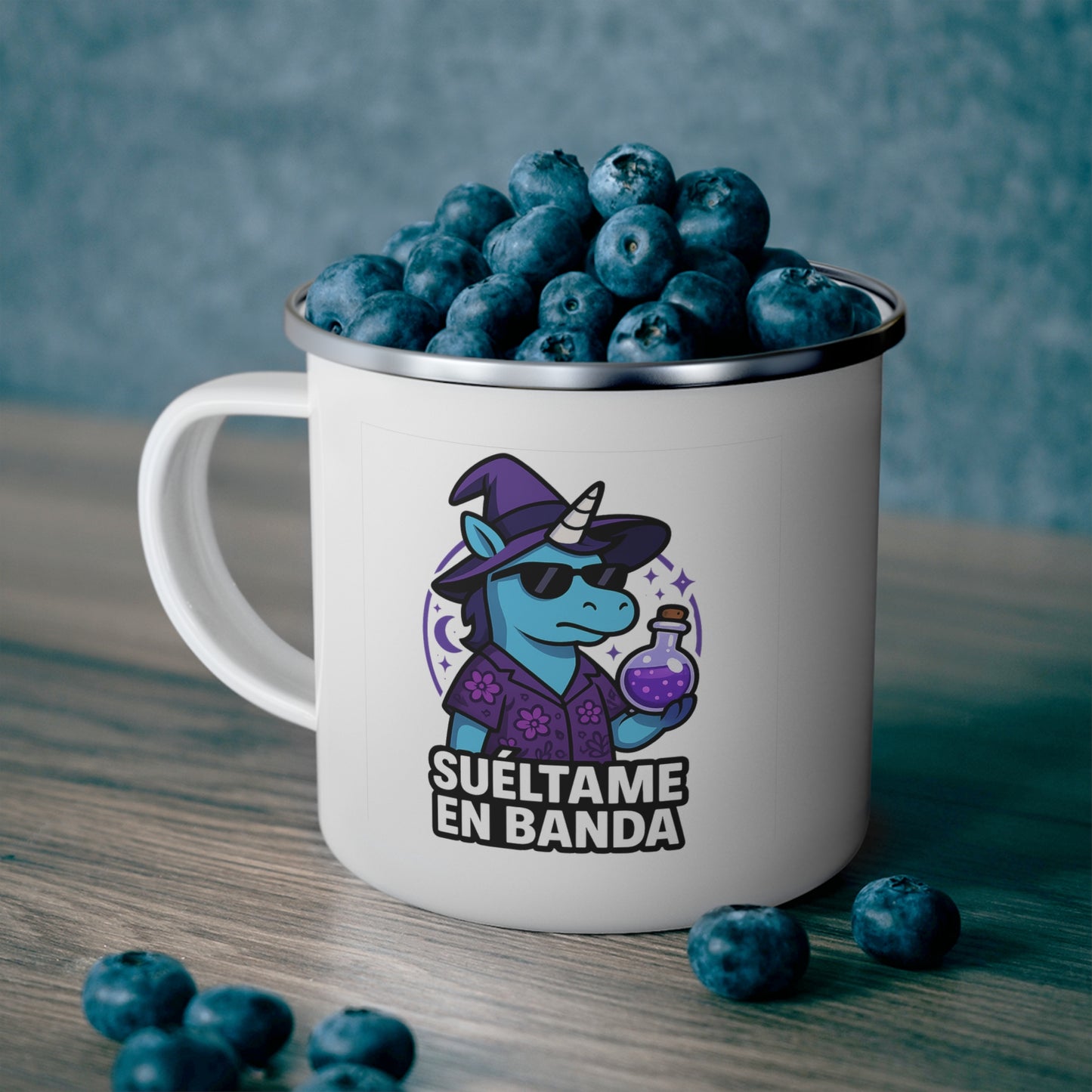 DO - Taza metálica 🔮 Suéltame en Banda (Edición Bruja Pasiva-Aggresiva)