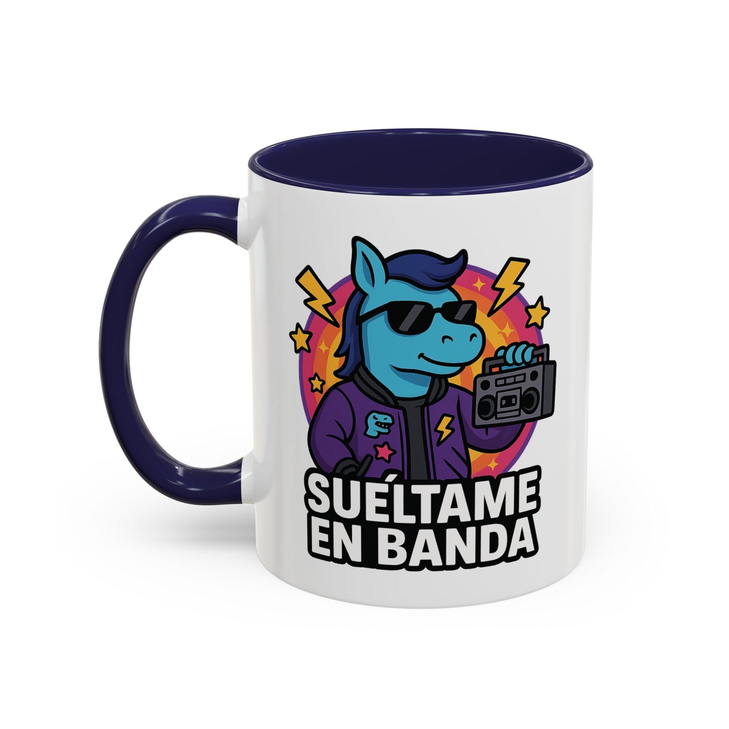 DO - Taza Cerámica 📻 Suéltame en Banda (Reset BoomBox)