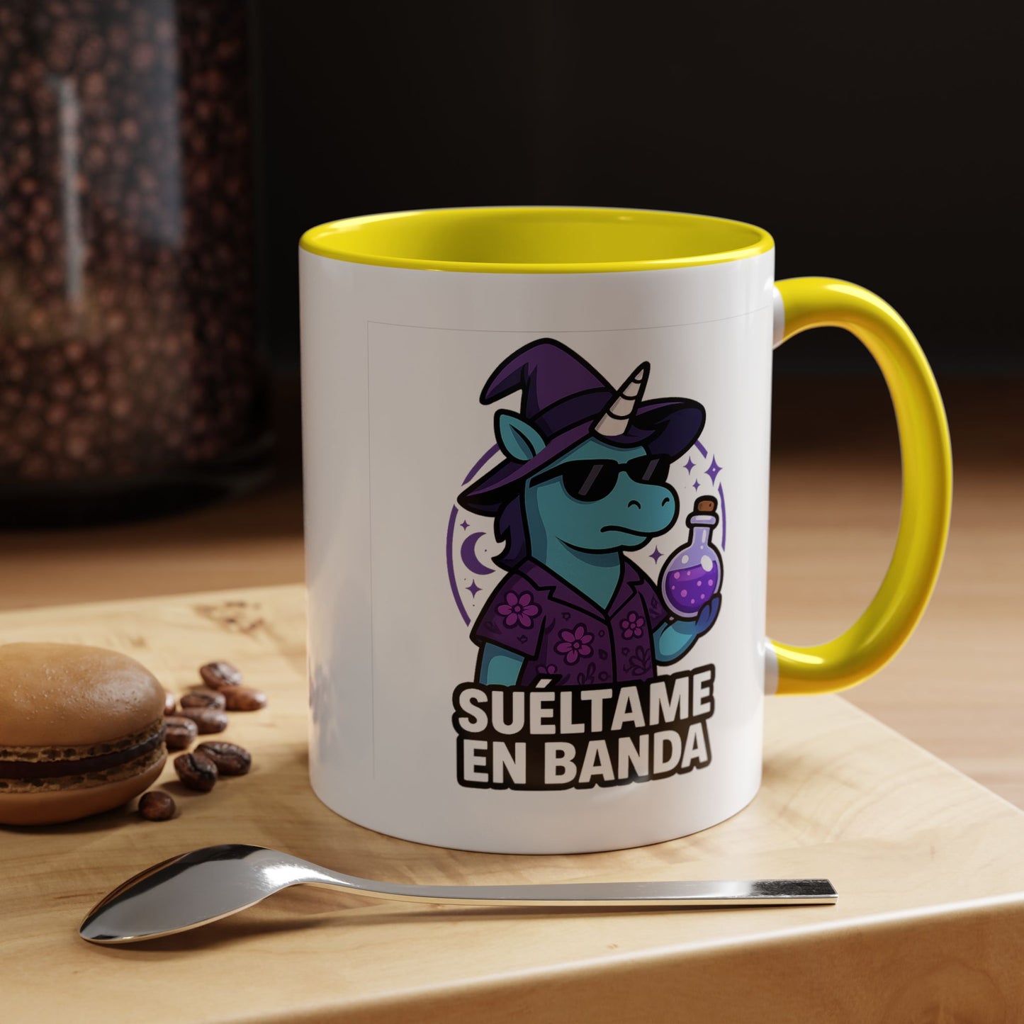 DO - Taza Cerámica 🔮 Suéltame en Banda (Edición Bruja Pasiva-Aggresiva)