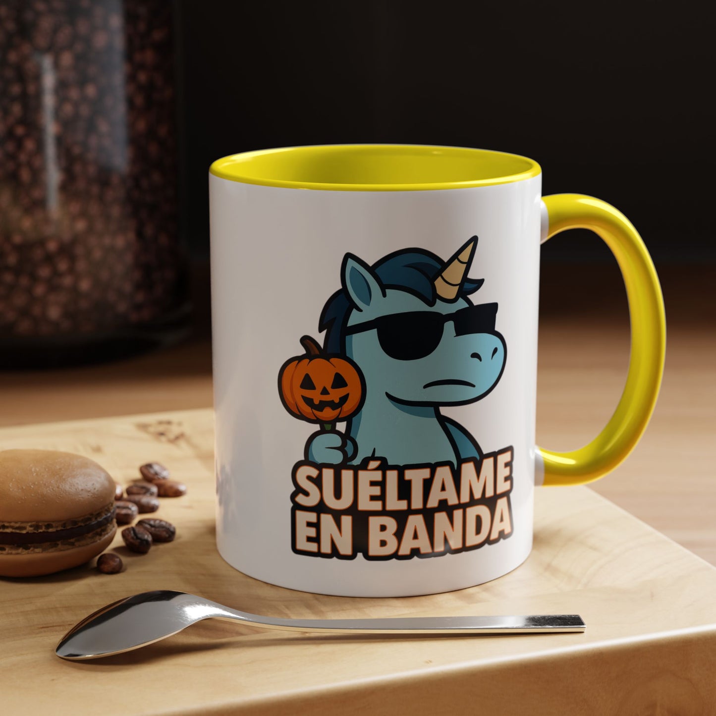 DO - Taza cerĆ”mica - š SuĆ©ltame en Banda (Edición Halloween)