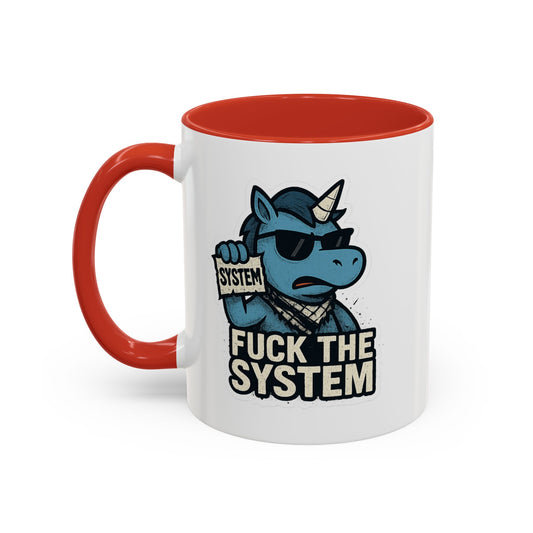 DO - Taza Cerámica - Fuck the System