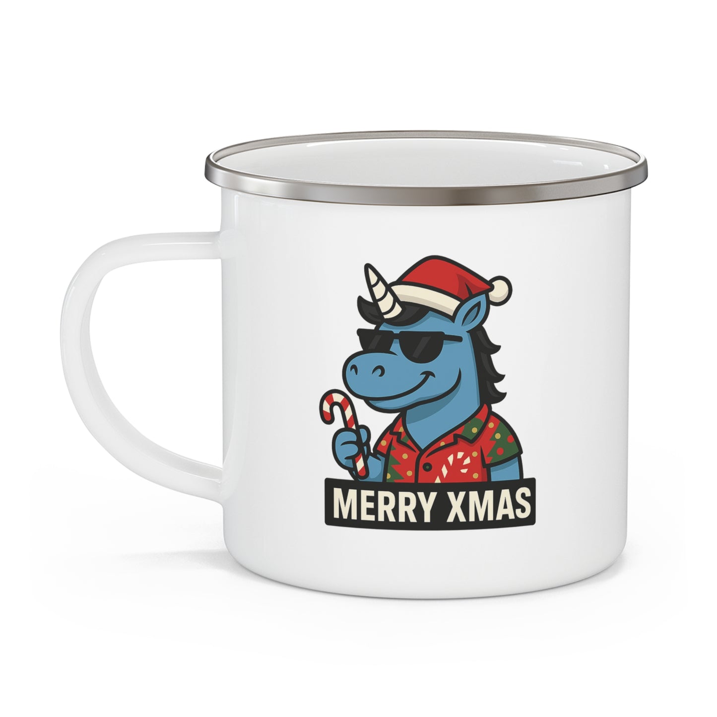 DO - Taza metálica - Navidad - Merry Xmas