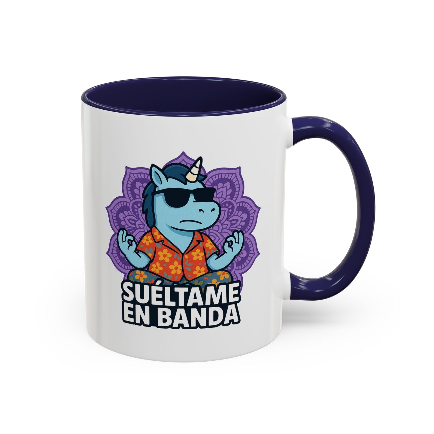 DO - Taza Cerámica🧘🏽♂️ Suéltame en Banda (Edición Mandala)