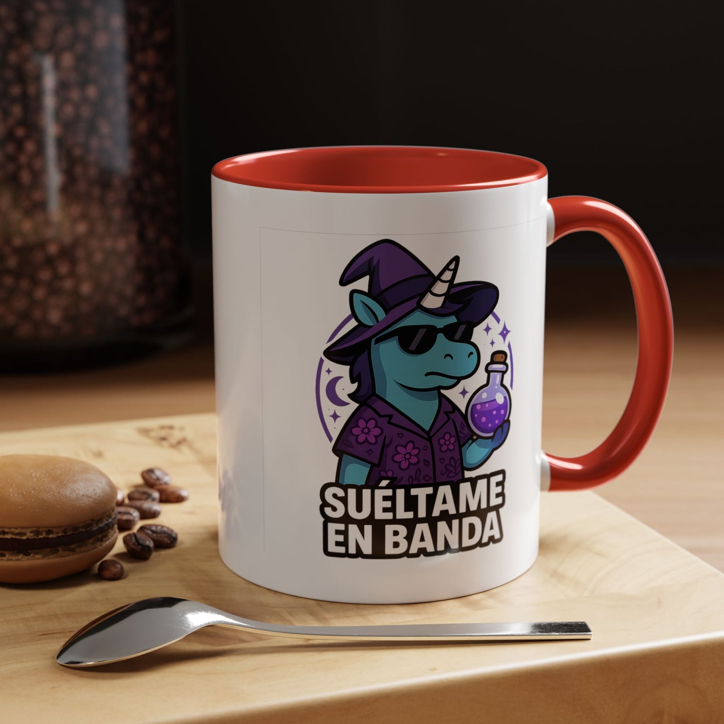 DO - Taza Cerámica 🔮 Suéltame en Banda (Edición Bruja Pasiva-Aggresiva)