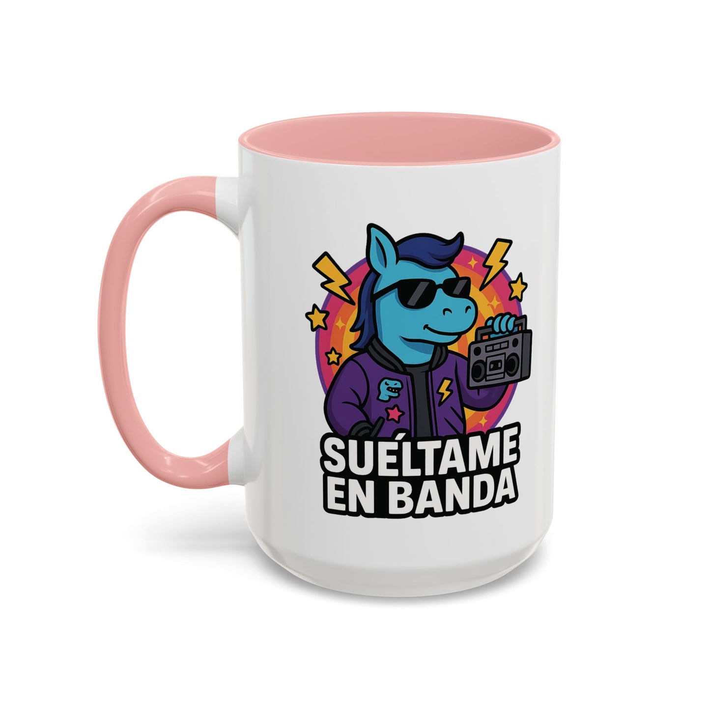 DO - Taza Cerámica 📻 Suéltame en Banda (Reset BoomBox)