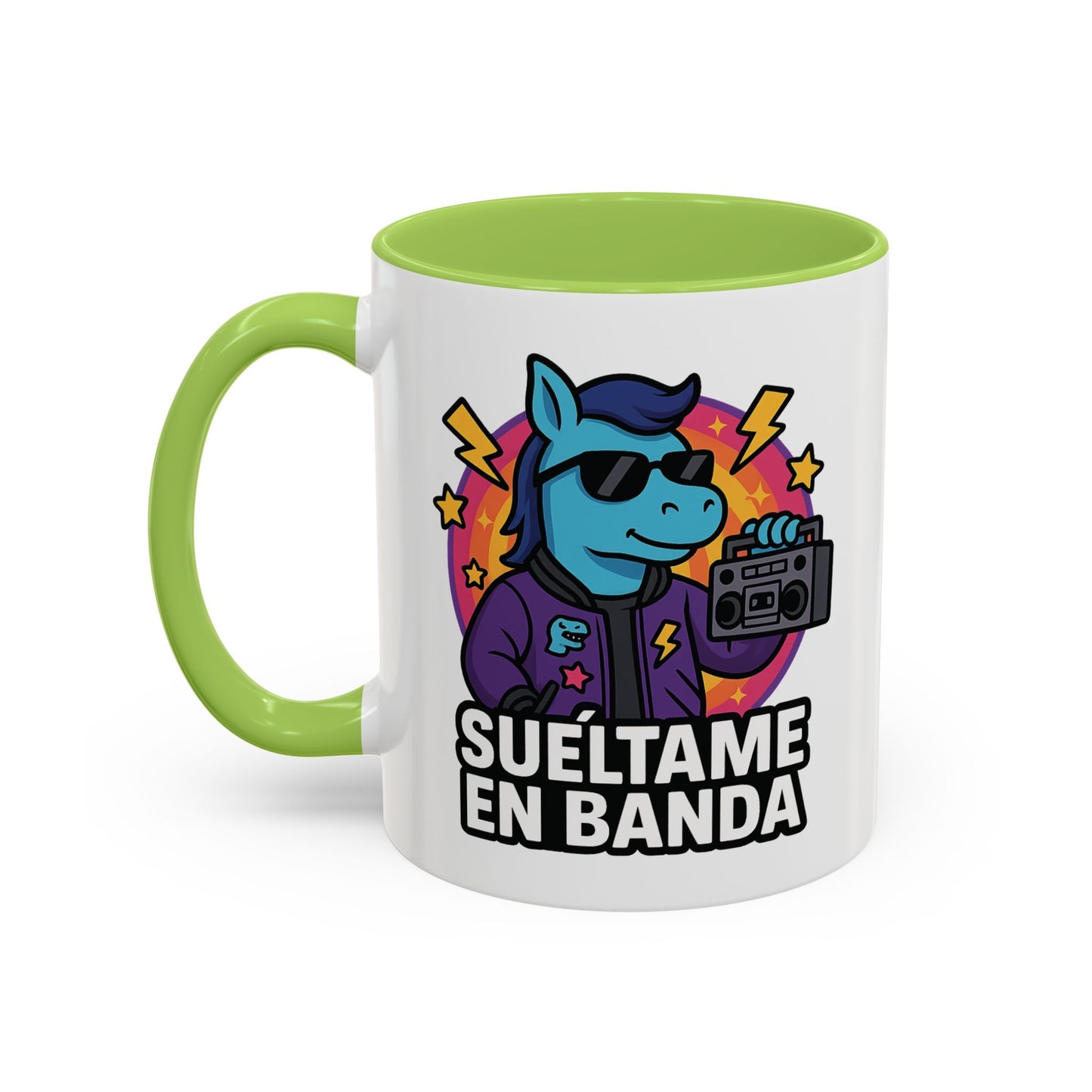DO - Taza Cerámica 📻 Suéltame en Banda (Reset BoomBox)