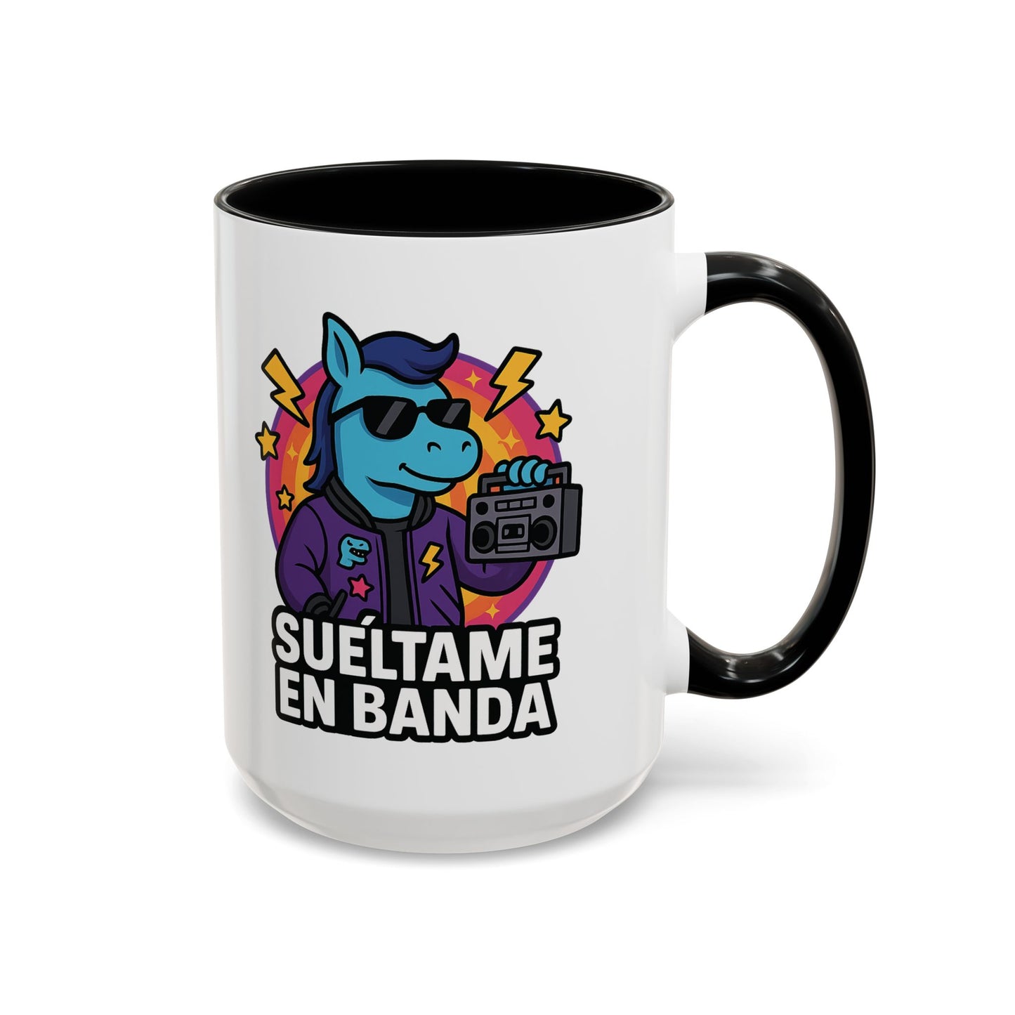 DO - Taza Cerámica 📻 Suéltame en Banda (Reset BoomBox)