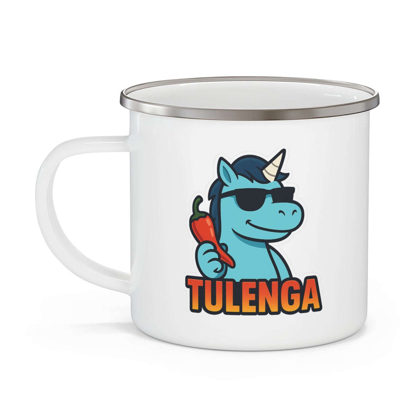 DO - Taza metálica 🔥TULENGA: El picante emocional que no sabías que necesitabas 🌶️