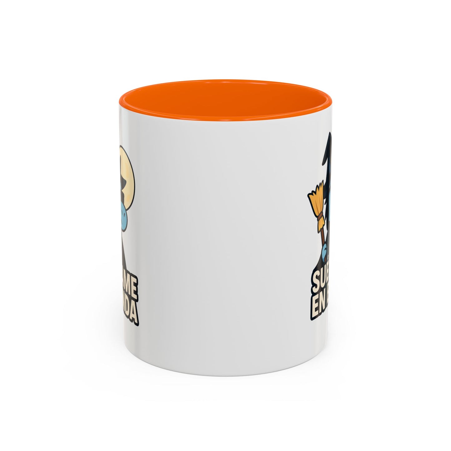 DO - Taza Cerámica 🧹Suéltame en Banda (Edición Bruja Fría y Lejana)