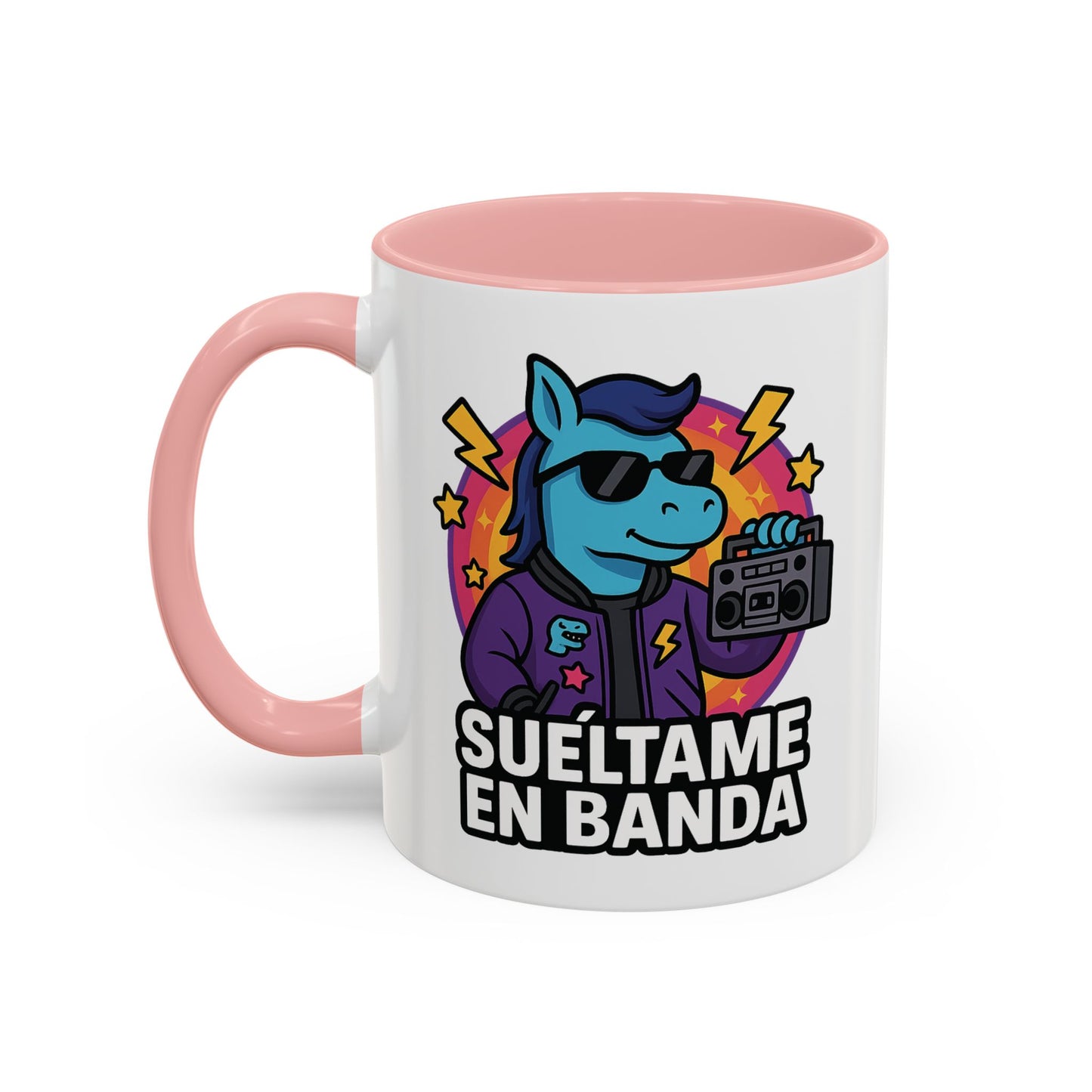 DO - Taza Cerámica 📻 Suéltame en Banda (Reset BoomBox)