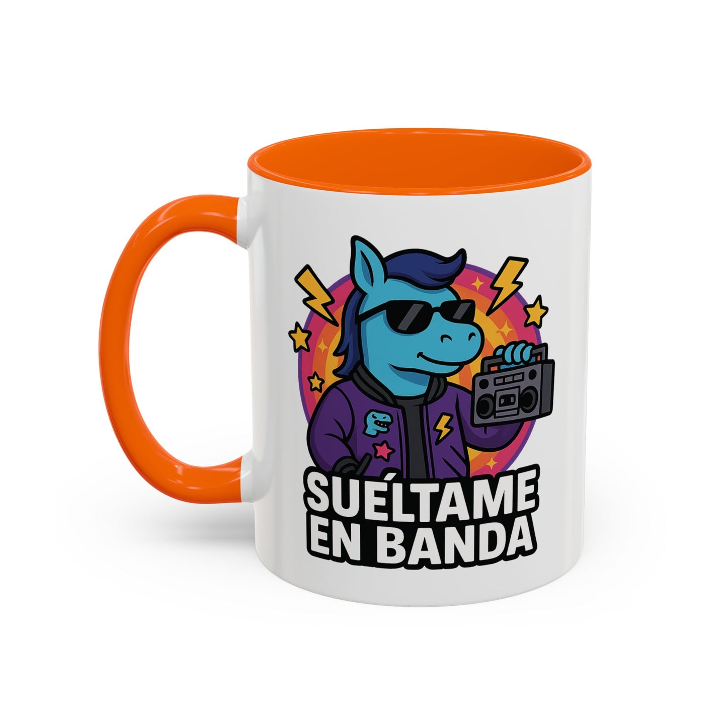 DO - Taza Cerámica 📻 Suéltame en Banda (Reset BoomBox)
