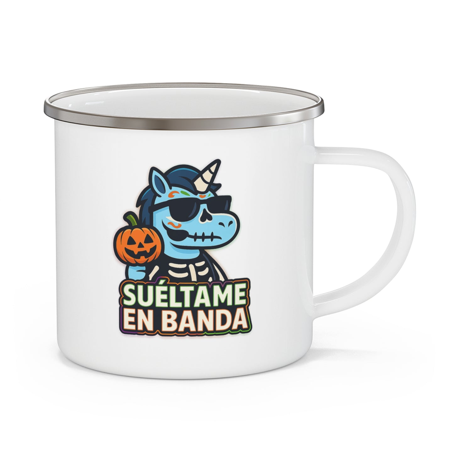 DO - Taza Cerámica 🎃 Suéltame en Banda (Edición Halloween)
